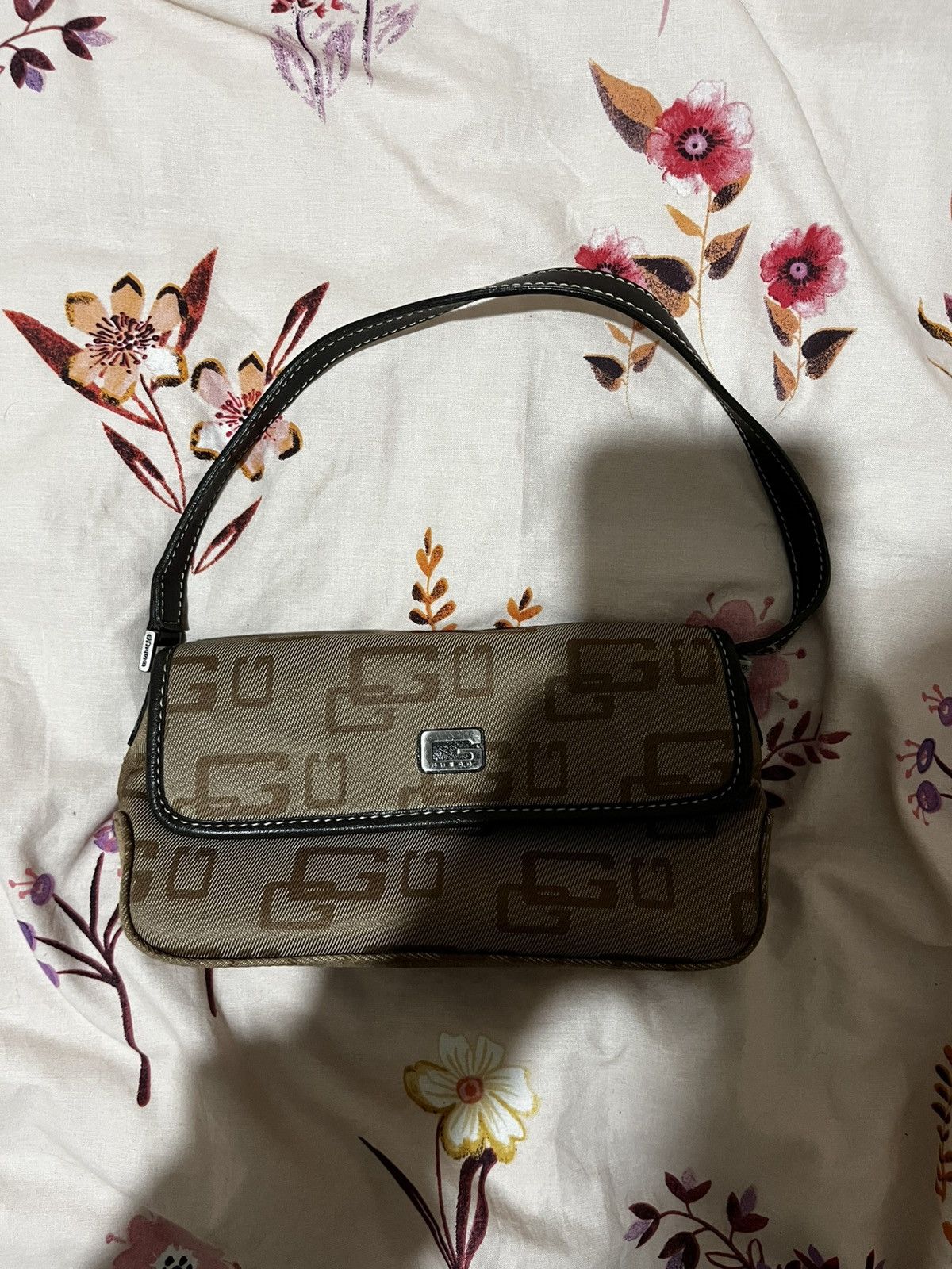 Guess GUESS brown monogram bag Size ONE SIZE - 2 Thumbnail