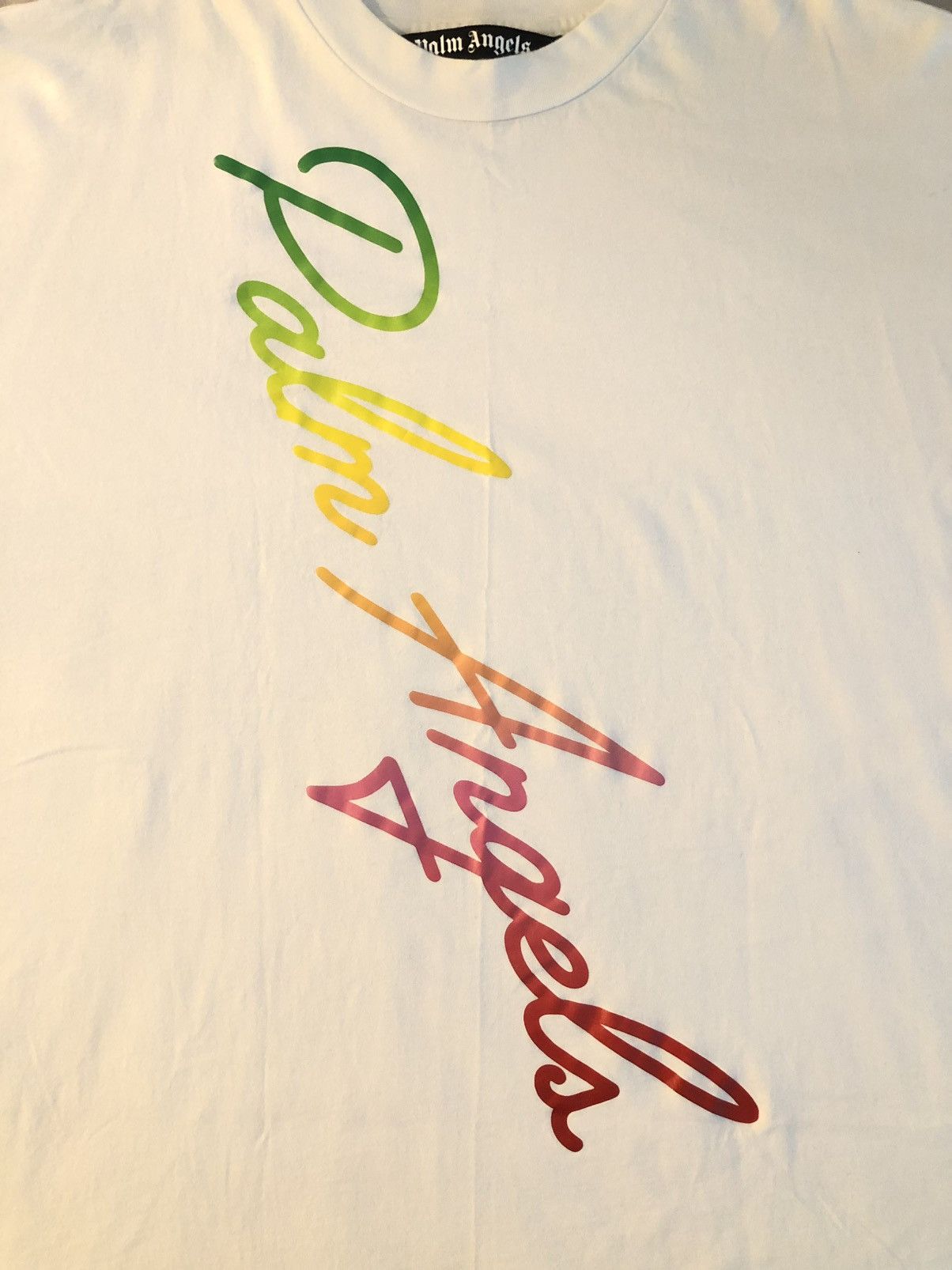 Palm Angels Palm Angels Miami Logo Loose Tee Size US XL / EU 56 / 4 - 2 Thumbnail