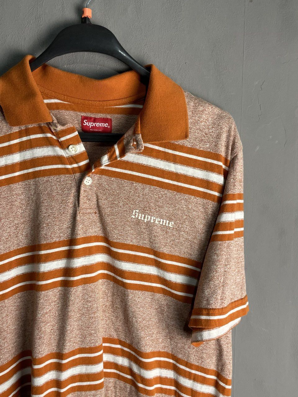 Supreme Supreme Striped Polo Shirt Size US M / EU 48-50 / 2 - 2 Thumbnail