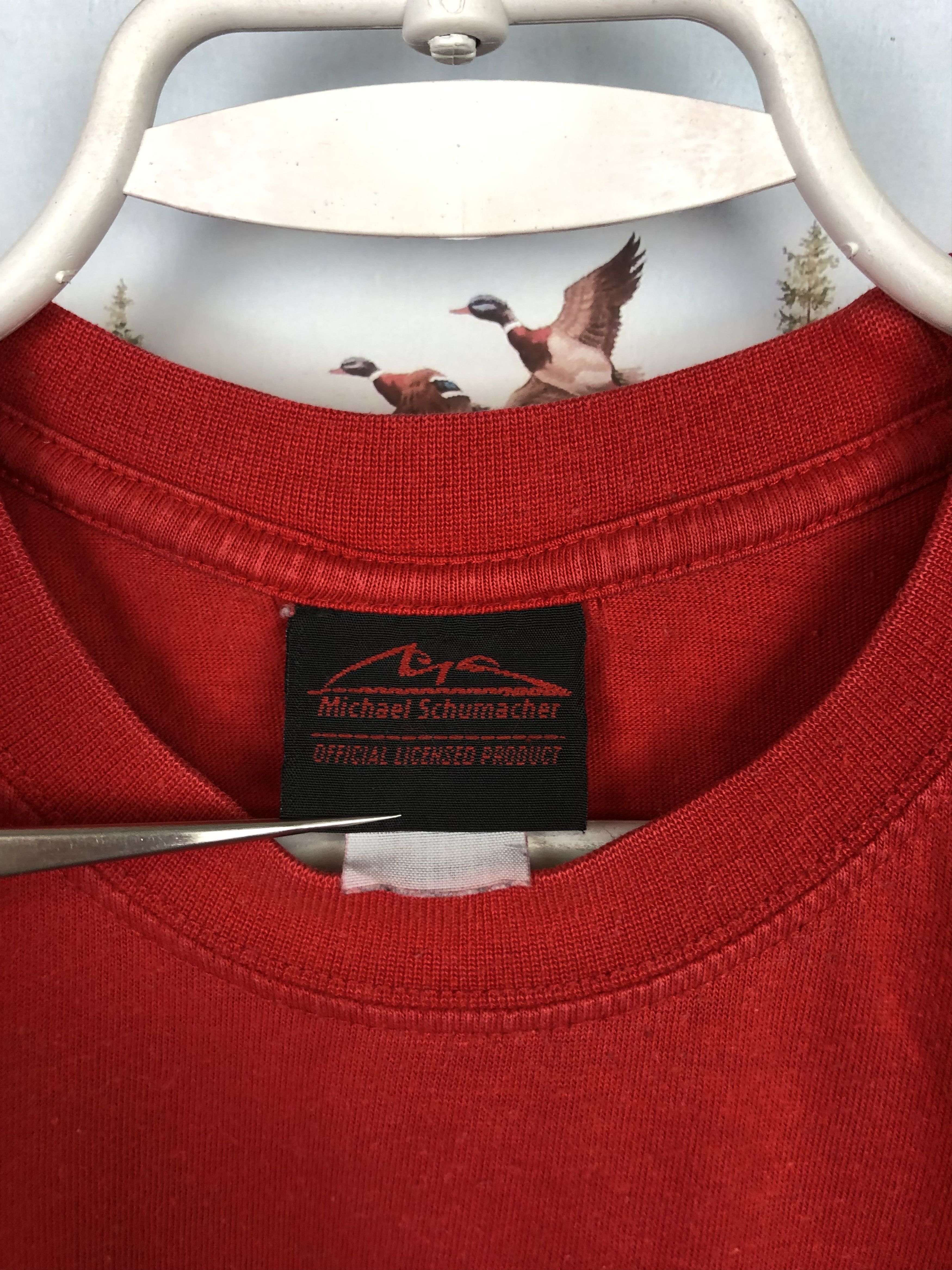 Ferrari Vintage 2000 Ferrari Michael Schumacher Shirt Racing Jersey Size US L / EU 52-54 / 3 - 4 Thumbnail