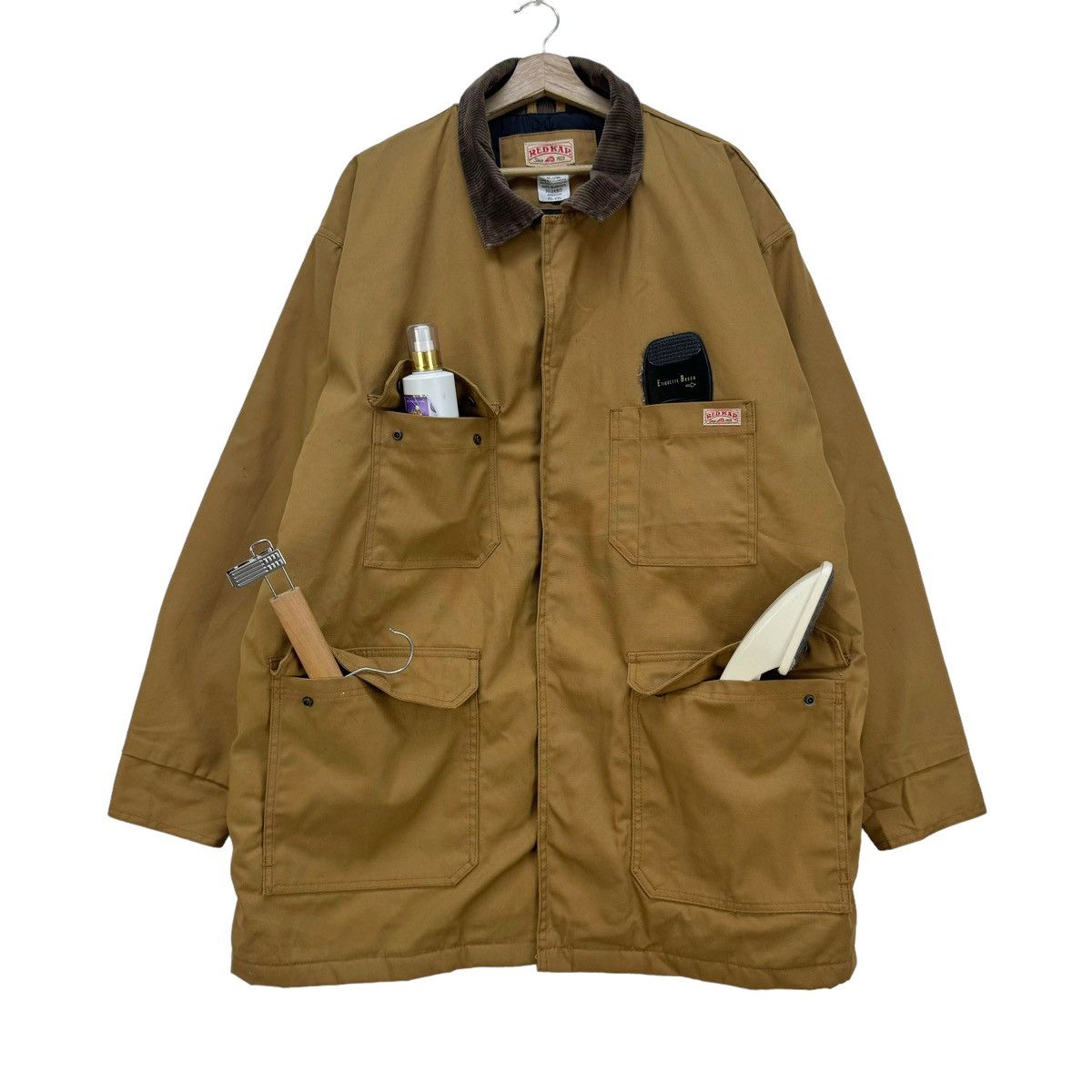 Other ☀️RED KAP UTILITY POCKET WORKWEAR JACKET LIKE CARHARTT Size US XXL / EU 58 / 5 - 1 Thumbnail
