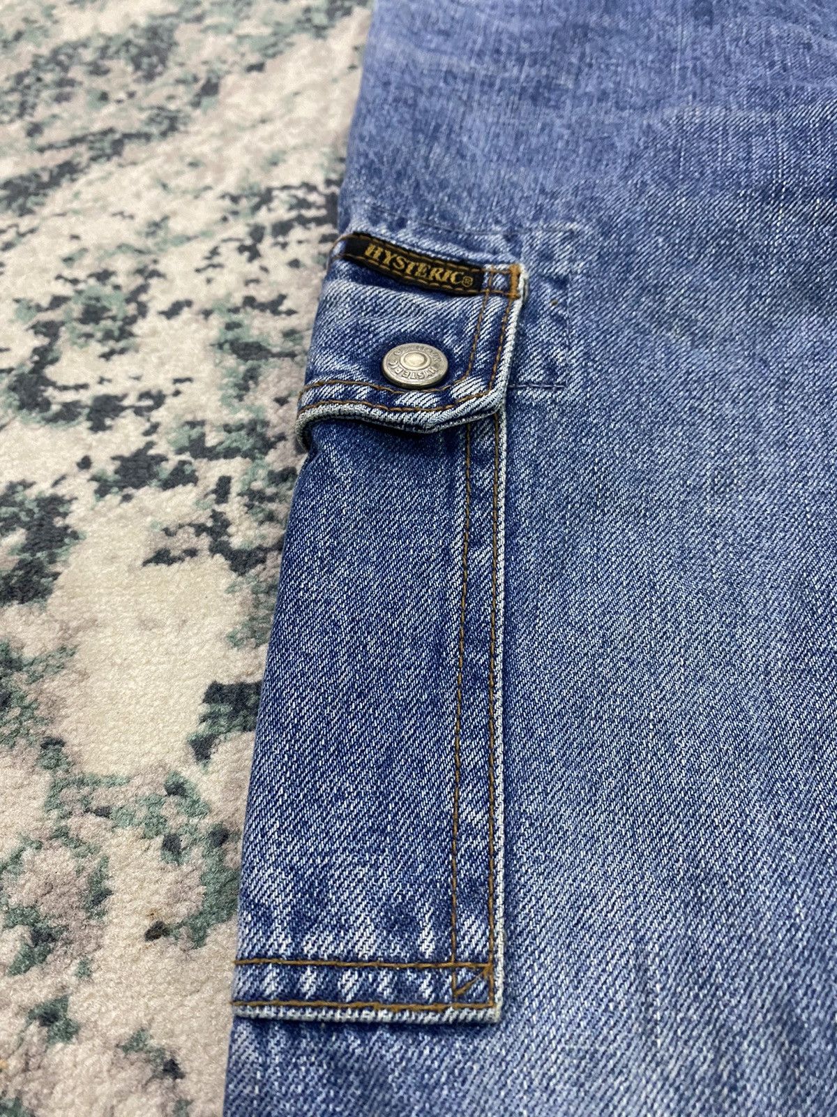 Hysteric Glamour Hysteric Glamour HG Multipocket Denim Cargo Jeans Size US 30 / EU 46 - 7 Thumbnail