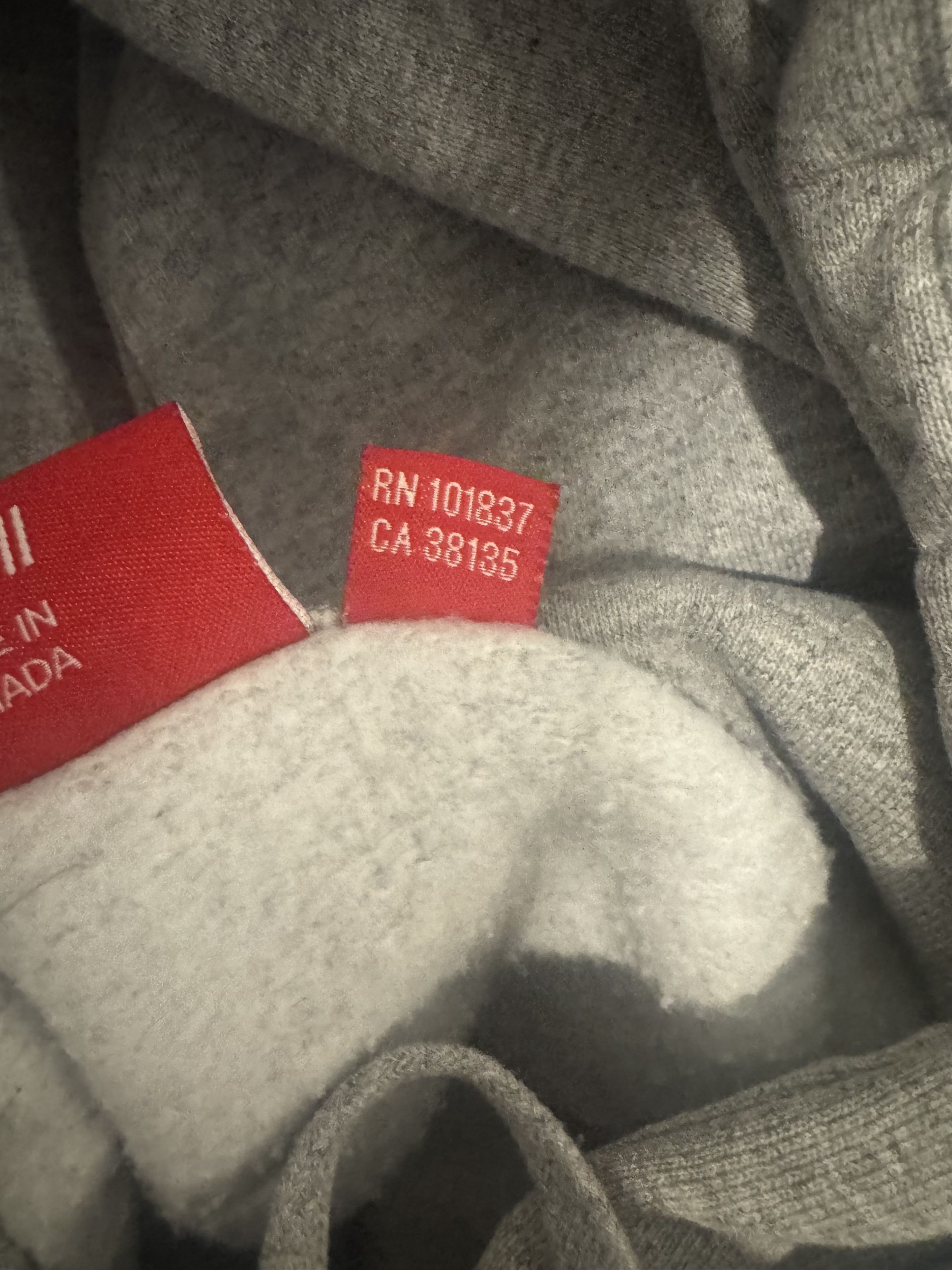 Supreme Enamel Small Box Hooded Sweatshirt Size US S / EU 44-46 / 1 - 9 Thumbnail