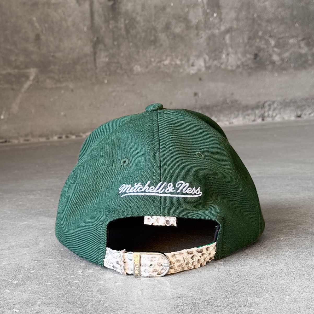 Just Don × Mitchell & Ness Just Don Mitchell & Ness THE FINALS Python Brim Hat Size ONE SIZE - 7 Thumbnail