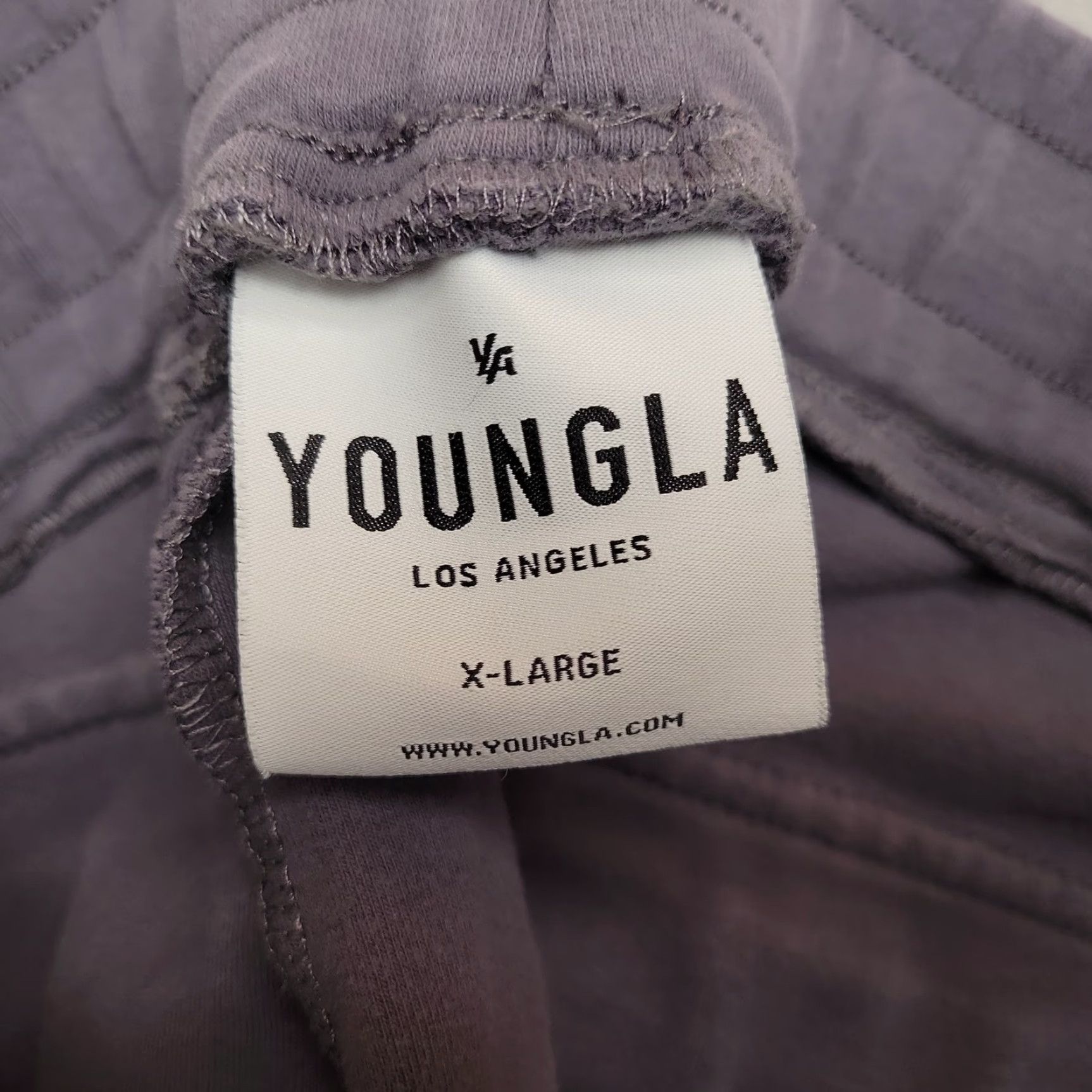 YoungLA VINTAGE YoungLA Pants Mens XL Gray Stretch Cargo Joggers Gym Fitness Streetwear Zip Leg Size US 36 / EU 52 - 4 Thumbnail