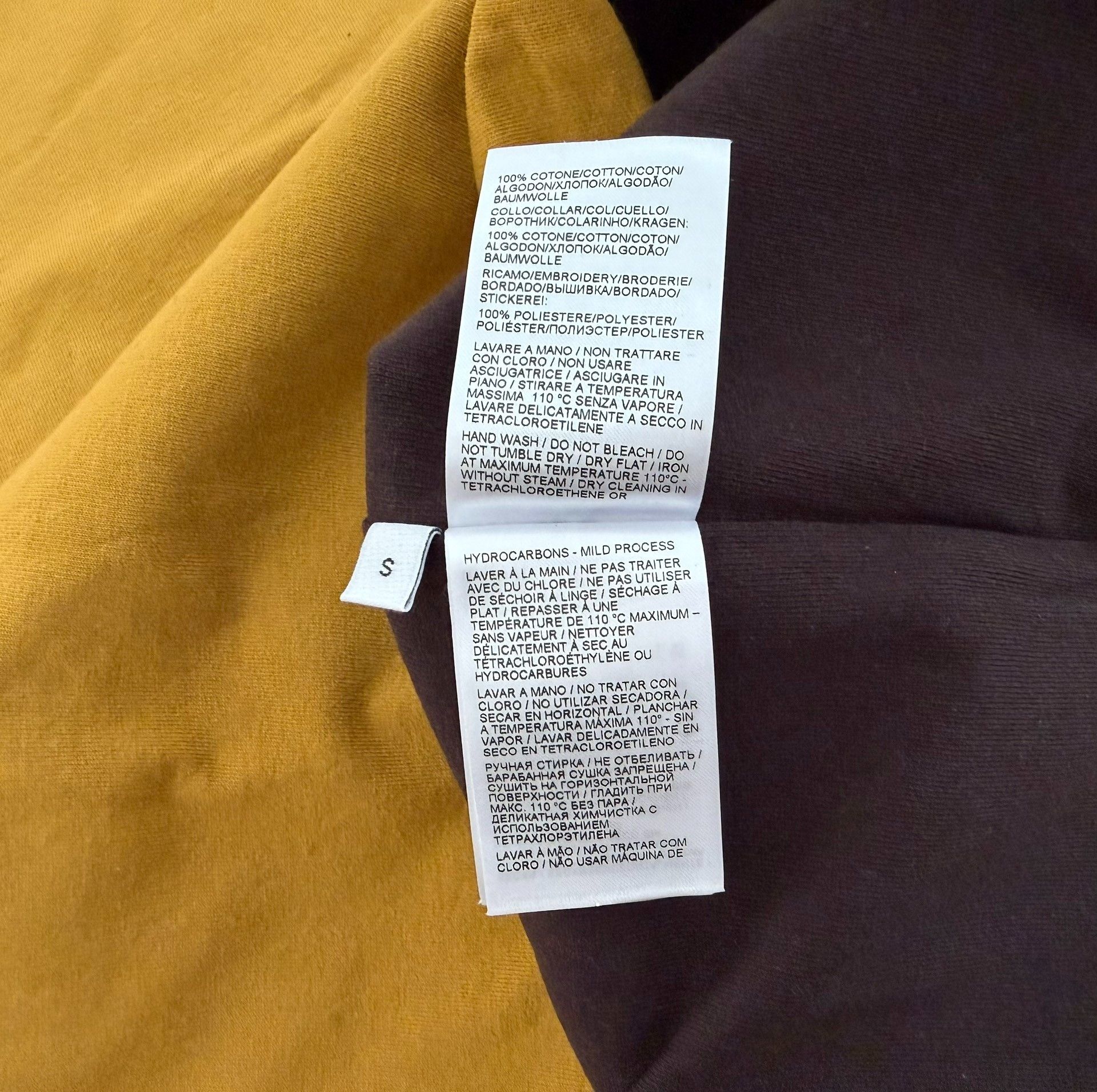 Bottega Veneta BOTTEGA VENETA FW22 Colorblock Cuff T-Shirt Size US S / EU 44-46 / 1 - 6 Thumbnail