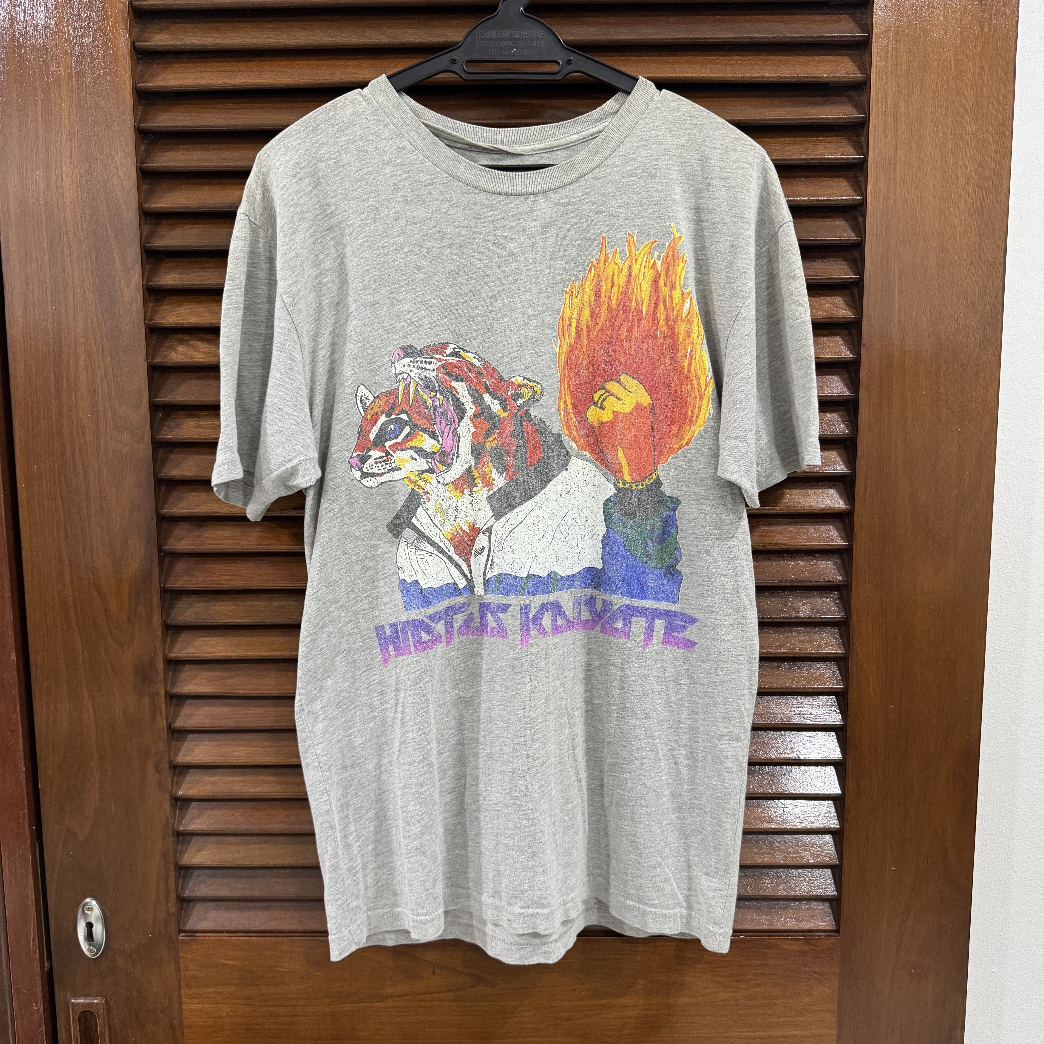Vintage Official 2014 Hiatus Kaiyote Ocelot Heather Grey T-Shirt Size US M / EU 48-50 / 2 - 1 Thumbnail