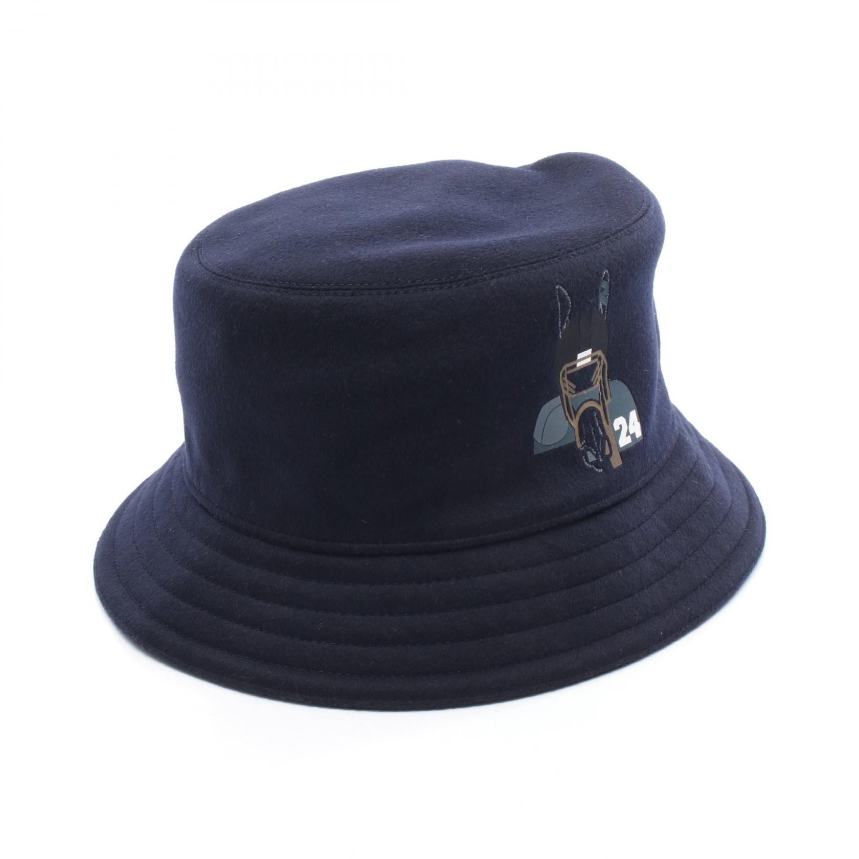 Hermes Hermes Hermes Fred Quaterbrush Cashmere Hat Textile Hats DUTY FREE for USA Size ONE SIZE - 1 Thumbnail