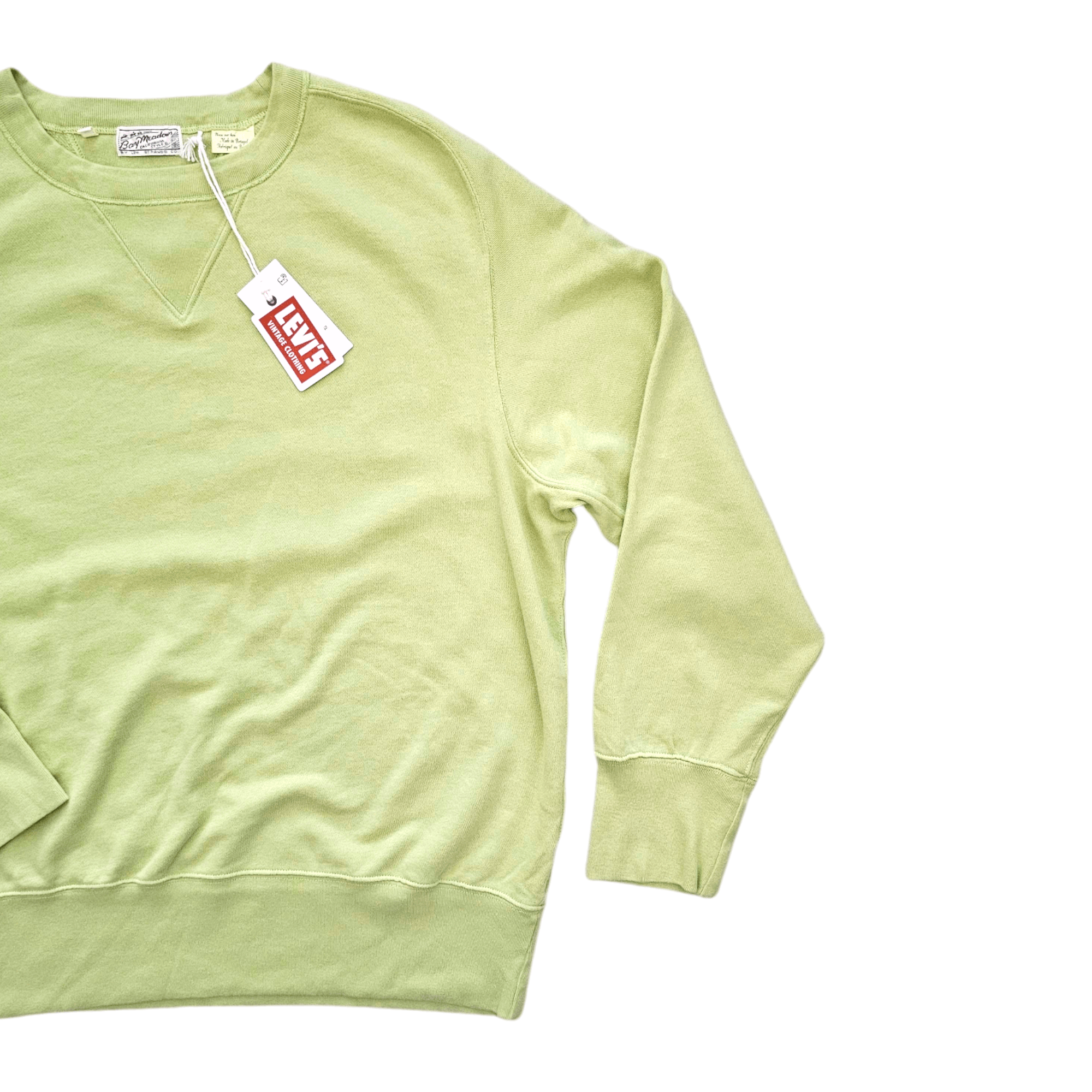 Levi's Vintage Clothing Levi's Vintage Clothing Bay Meadows Sweatshirt Green SS20 Size US XL / EU 56 / 4 - 2 Thumbnail