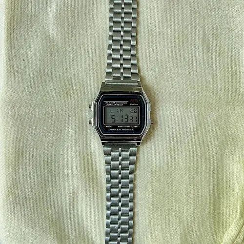 Low Light Studios y2k 2000s vintage style stainless steel silver digital watch Size ONE SIZE - 8 Thumbnail