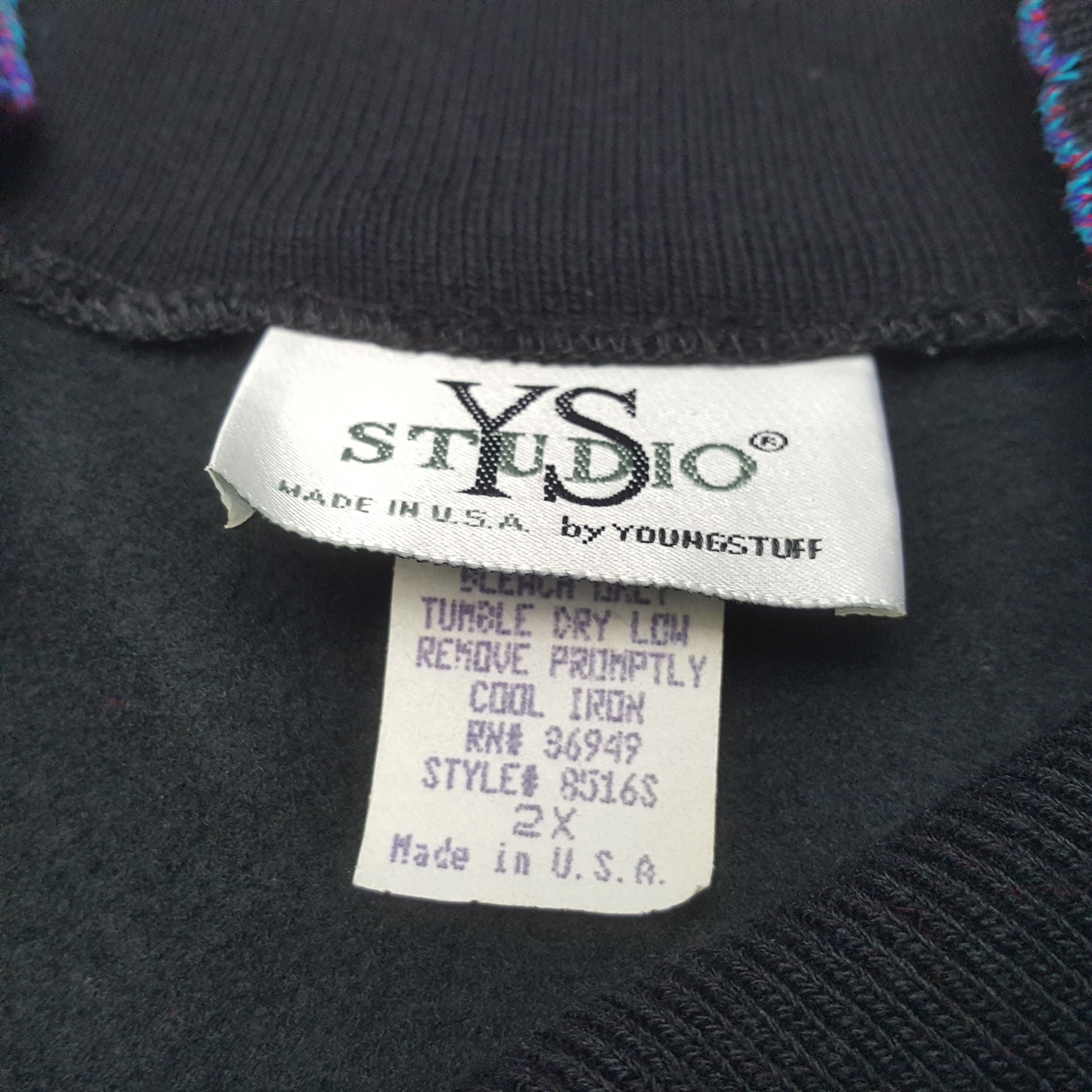 Designer × Vintage Vintage YS STUDIO by YoungStaff Designer Sweatshirt C295N21 Size US XL / EU 56 / 4 - 4 Thumbnail