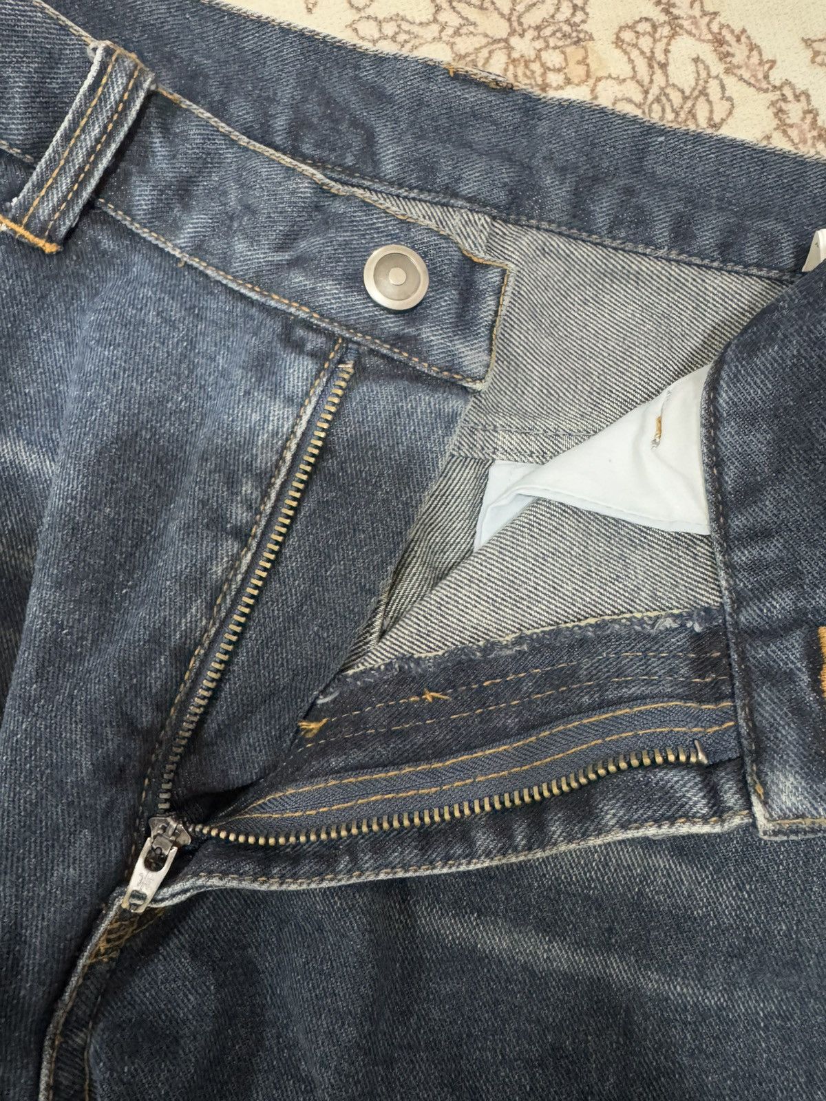 If Six Was Nine × Japanese Brand × Vintage Vintage Custom Culture Japan Cargo Jeans Size US 32 / EU 48 - 7 Thumbnail