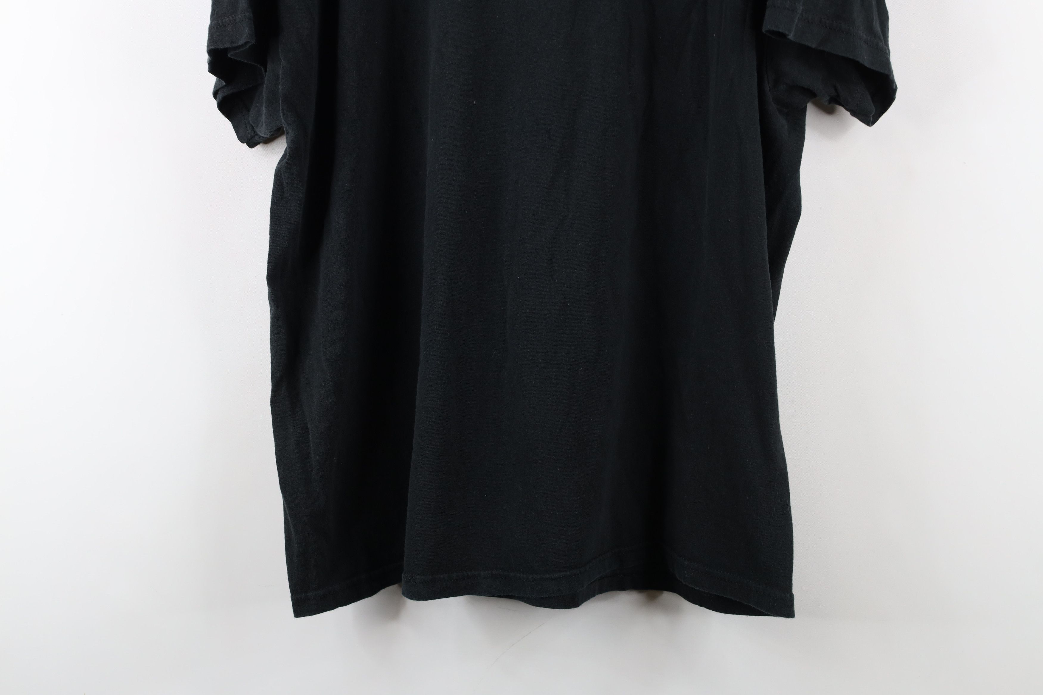Vintage Vintage 90s Streetwear Blank Pocket T-Shirt Black Cotton Size US M / EU 48-50 / 2 - 12 Thumbnail