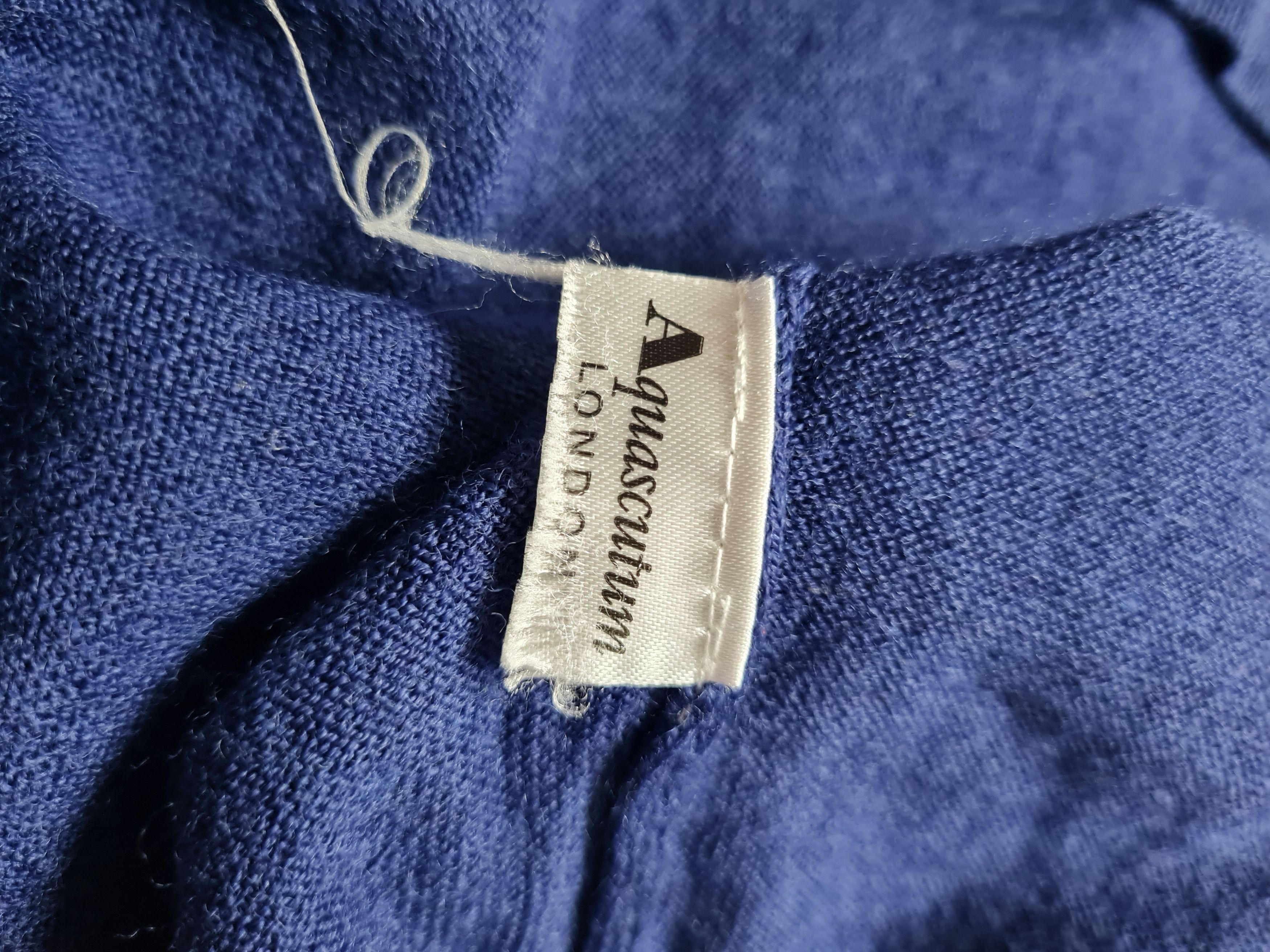 Aquascutum Aquascutum London Men's Wool Knit Crew Neck Sweater Jumper Size US M / EU 48-50 / 2 - 13 Thumbnail