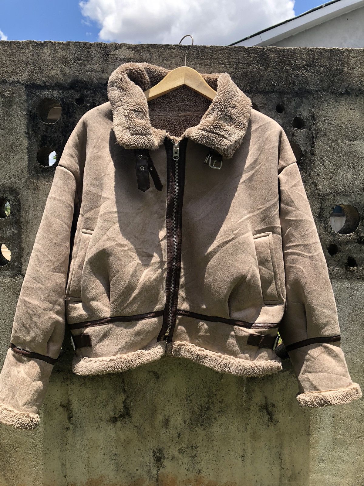 Japanese Brand Fur winter jackets warm lining Size US L / EU 52-54 / 3 - 2 Thumbnail