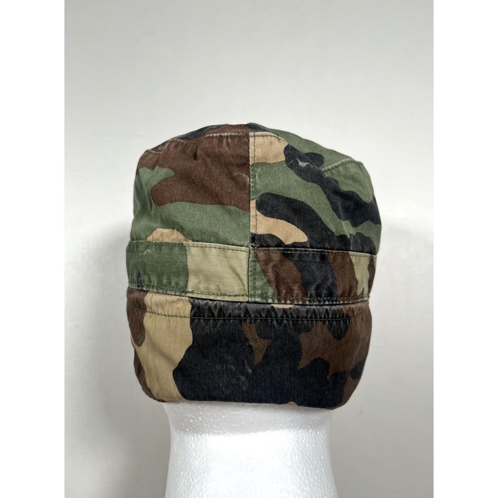 Propper VINTAGE PROPPER Army Cap Fitted Mens 7 3/4 Green Camo Ear Flap Winter Hat Size ONE SIZE - 7 Thumbnail