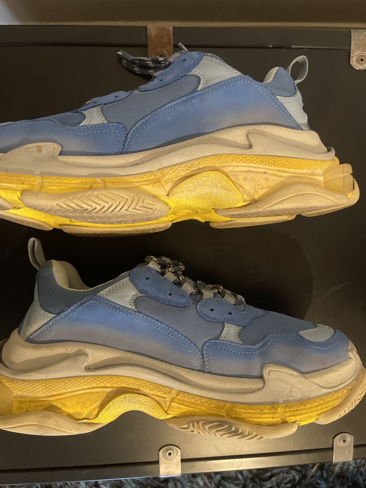 Balenciaga Balenciaga SSENSE Exclusive Triple S Sneakers Size US 12 / EU 45 - 8 Thumbnail