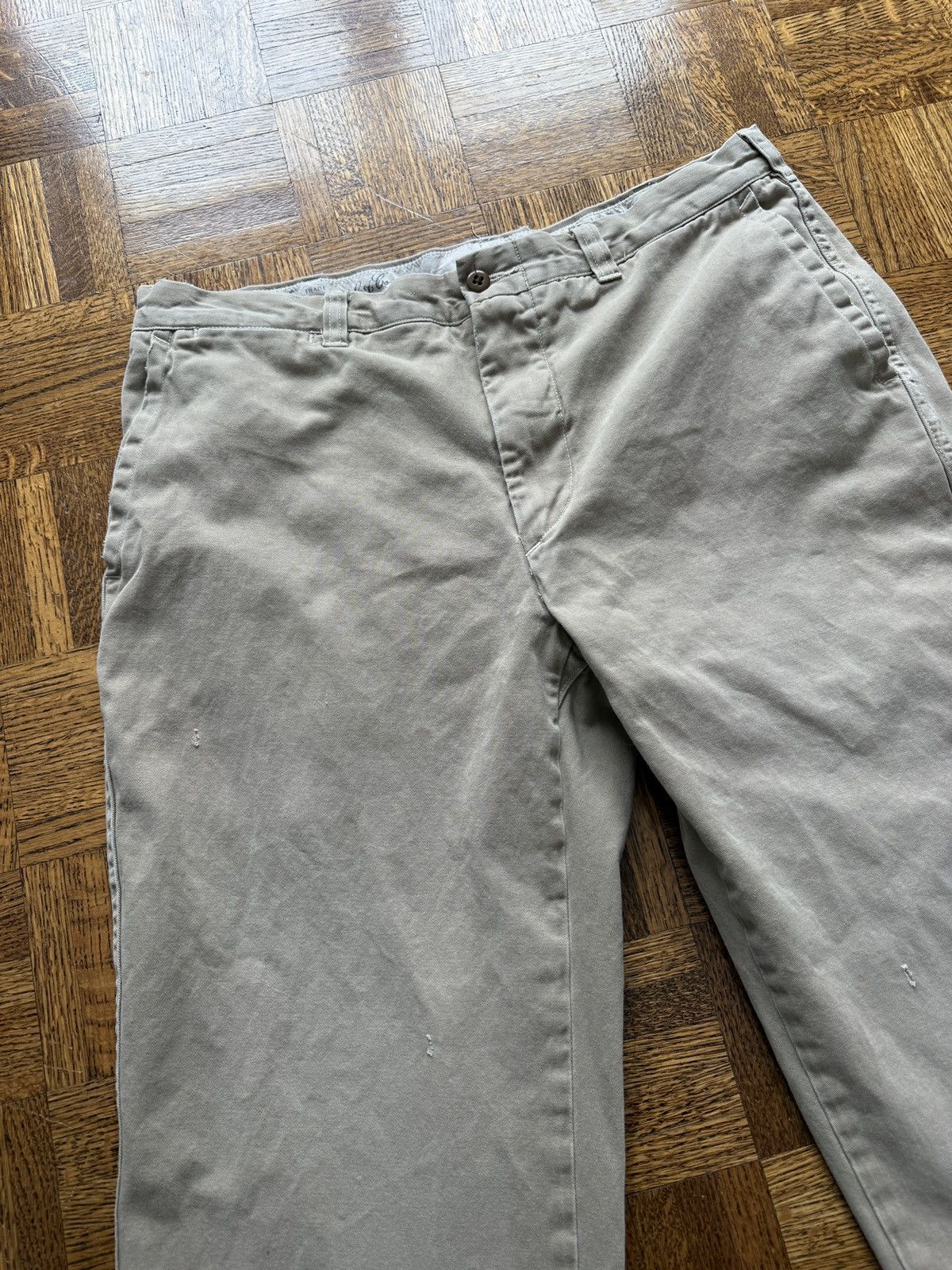 Polo Ralph Lauren Vintage Polo Ralph Lauren GI Fit Military Chino Trousers Size US 35 - 6 Thumbnail