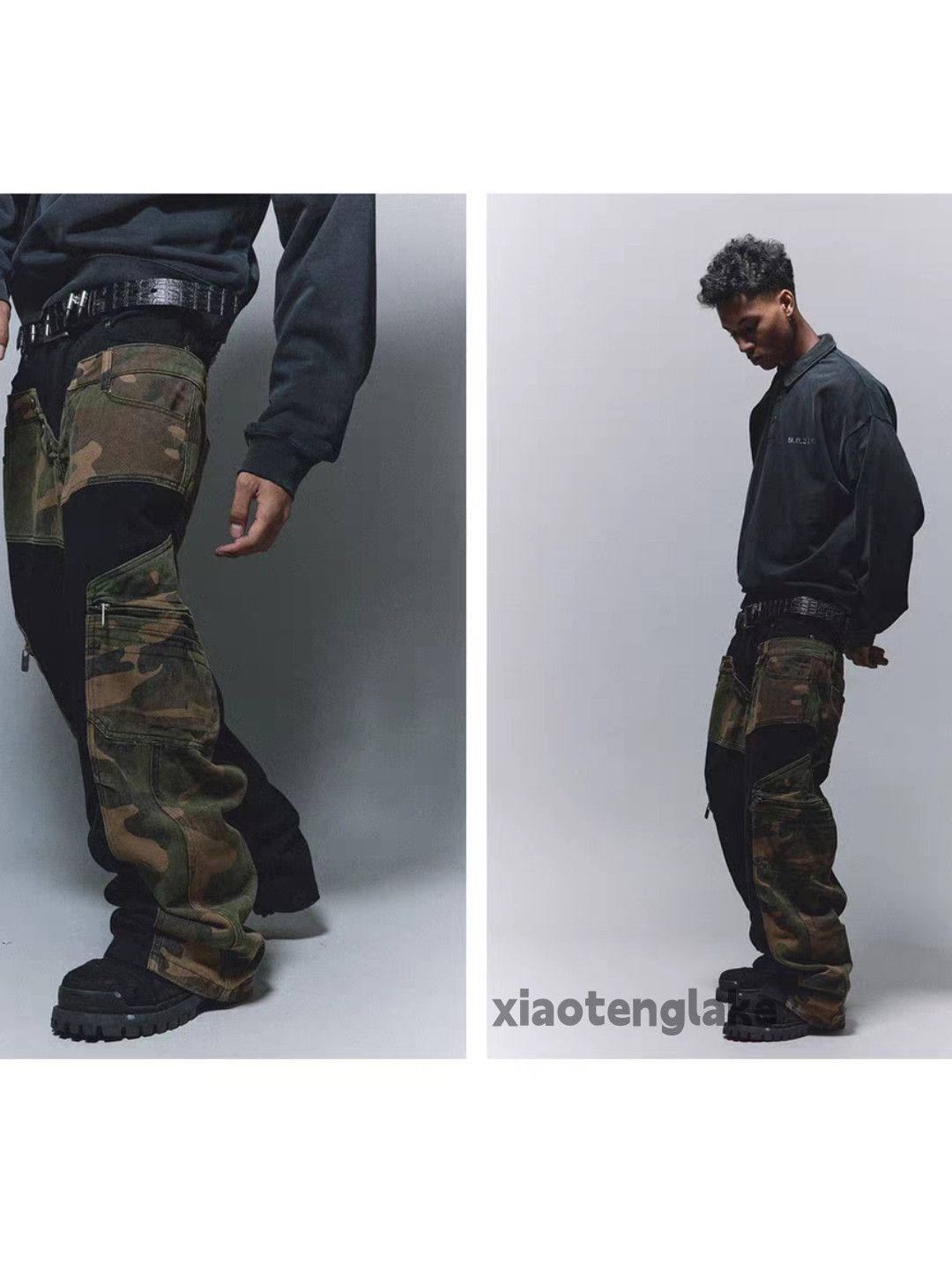 Vintage Utility punk yuppie grunge skate hiphop carpenter pants Size US 34 / EU 50 - 5 Thumbnail