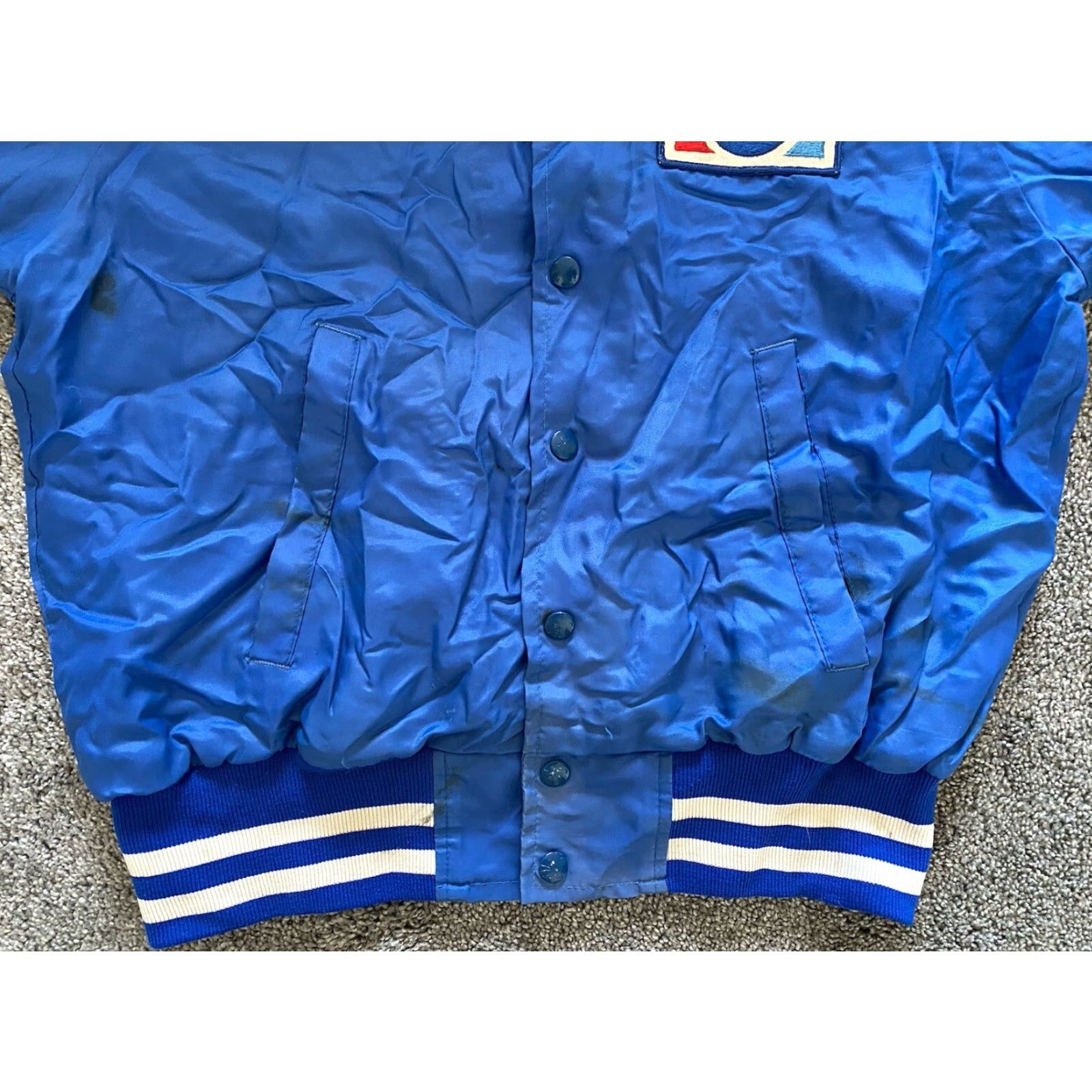 Vintage VINTAGE Admiral Sportswear Jacket Men’s M Blue Pepsi Logo Patch USA 80s 90s Jacket Mens Regular Snap Size US M / EU 48-50 / 2 - 5 Thumbnail
