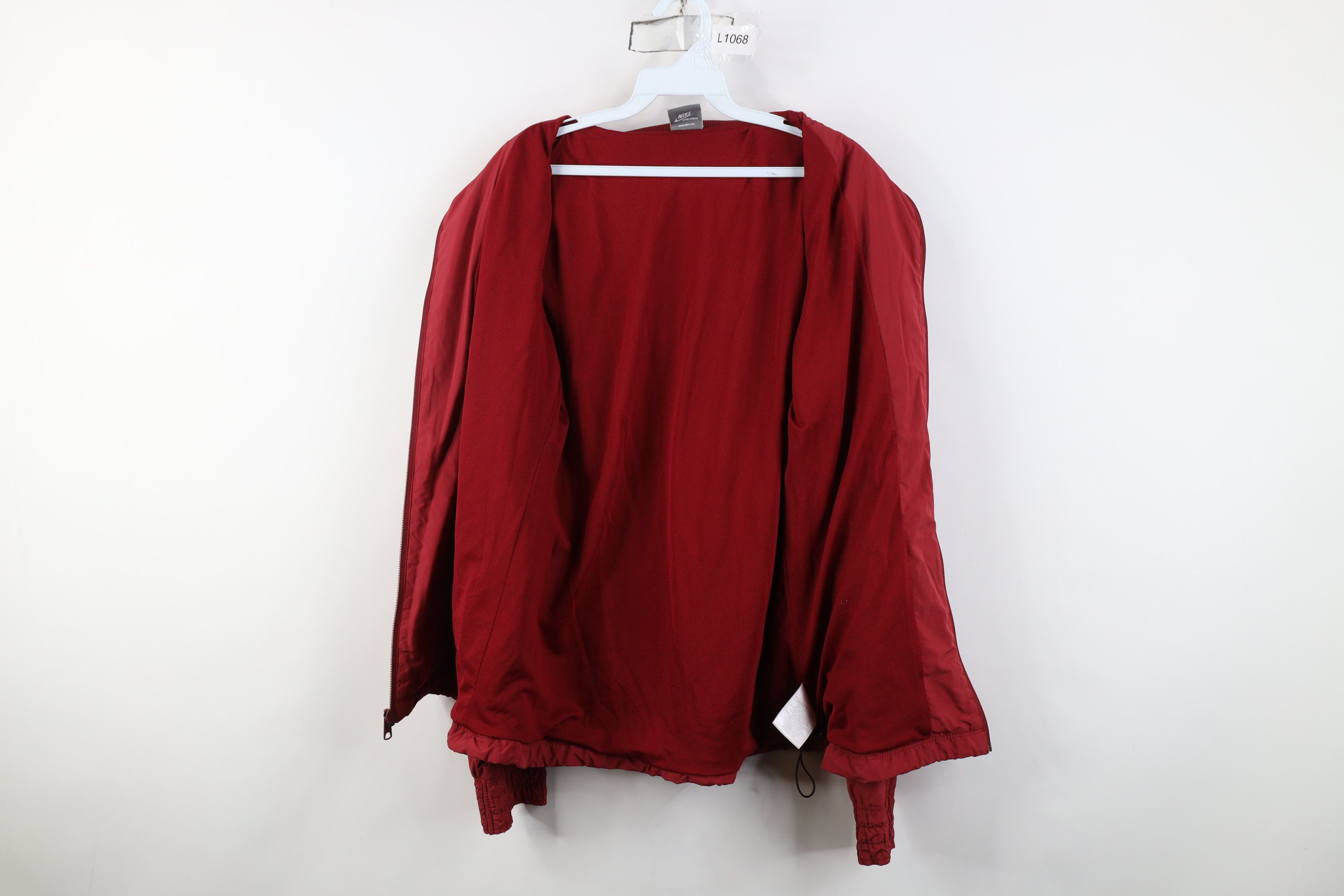 Nike Vintage Y2K Nike Swoosh Full Zip Windbreaker Jacket Size XL / US 12-14 / IT 48-50 - 11 Thumbnail