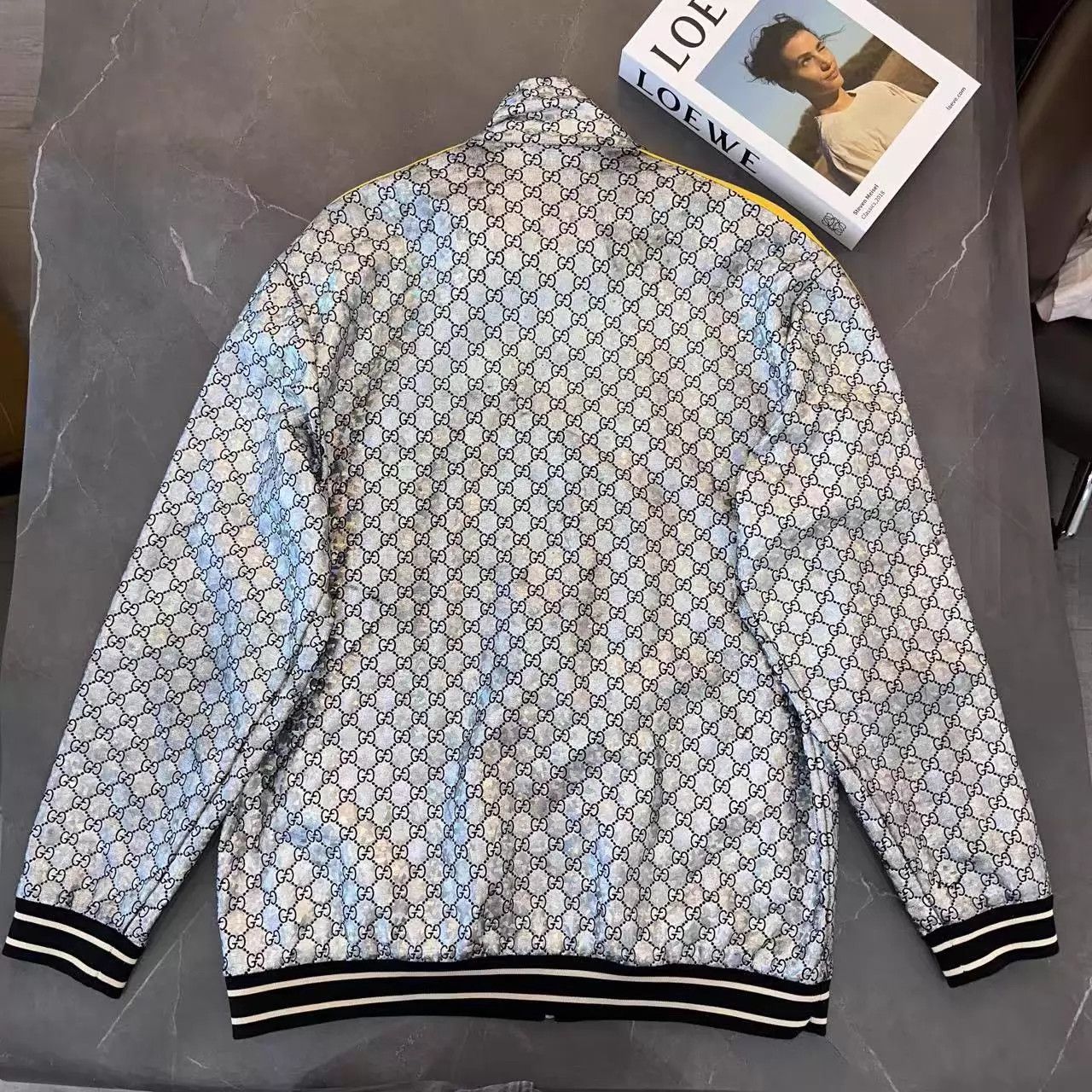 Gucci Gucci Silver Double G Side Jacket L Size US L / EU 52-54 / 3 - 2 Thumbnail
