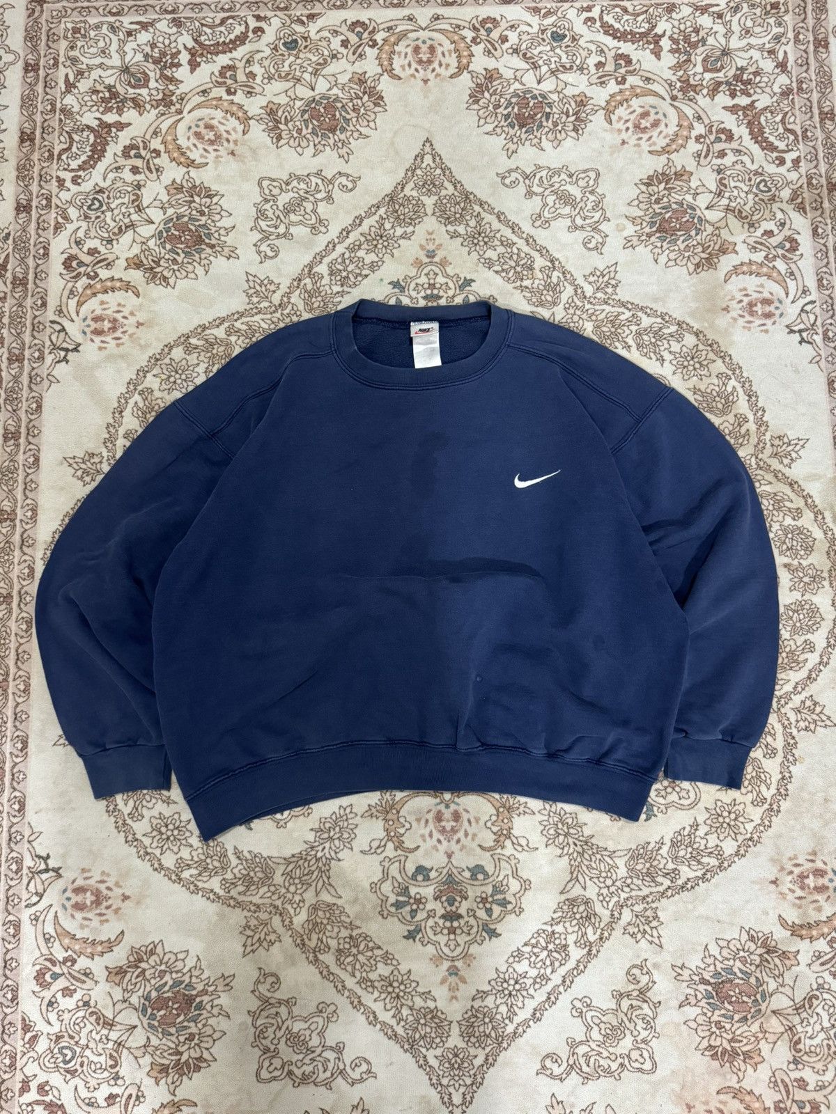 Nike × Vintage Nike Vintage Boxy Sweatshirt Size US M / EU 48-50 / 2 - 1 Thumbnail