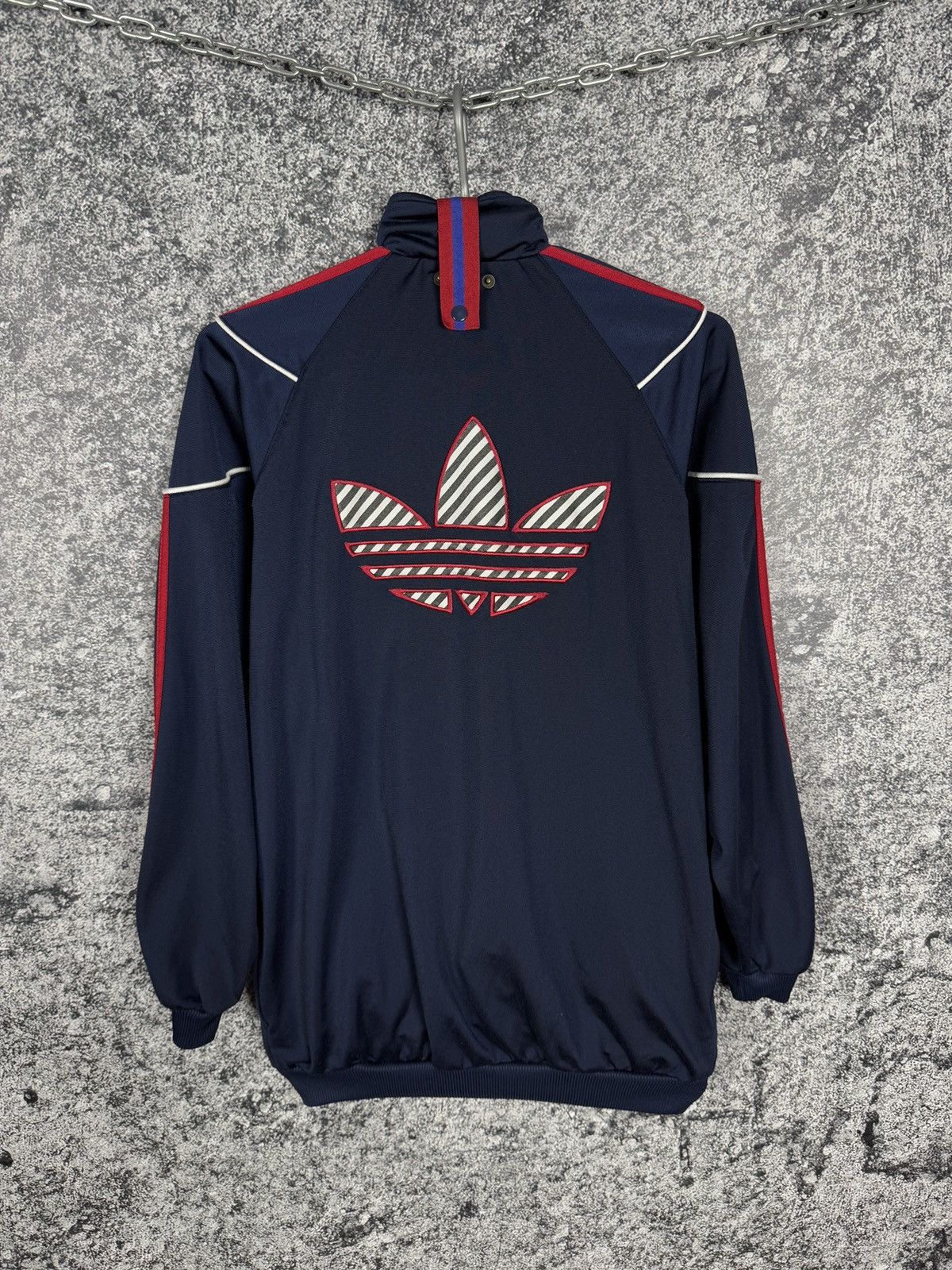 Adidas Adidas Vintage 90s Track Zip Up Jacket Trefoil Logo Size S Size US S / EU 44-46 / 1 - 12 Thumbnail