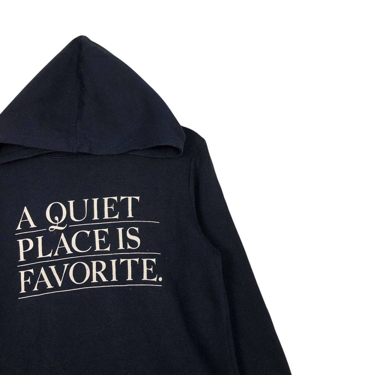 Japanese Brand 📌A Quite Place Is Favorite Hoodie Big Logo Design Size US M / EU 48-50 / 2 - 7 Thumbnail