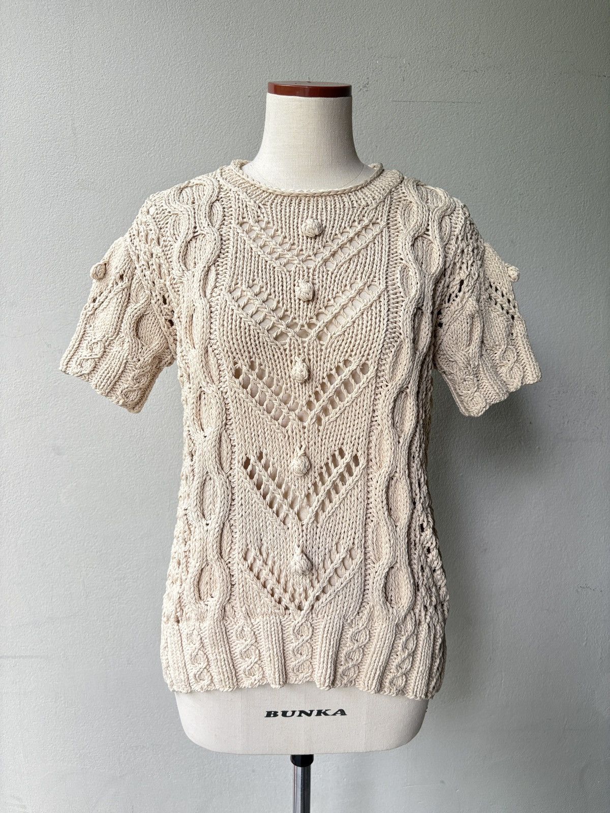 Yohji Yamamoto Yohji Yamamoto AW04 knitted blouse Size ONE SIZE - 19 Thumbnail