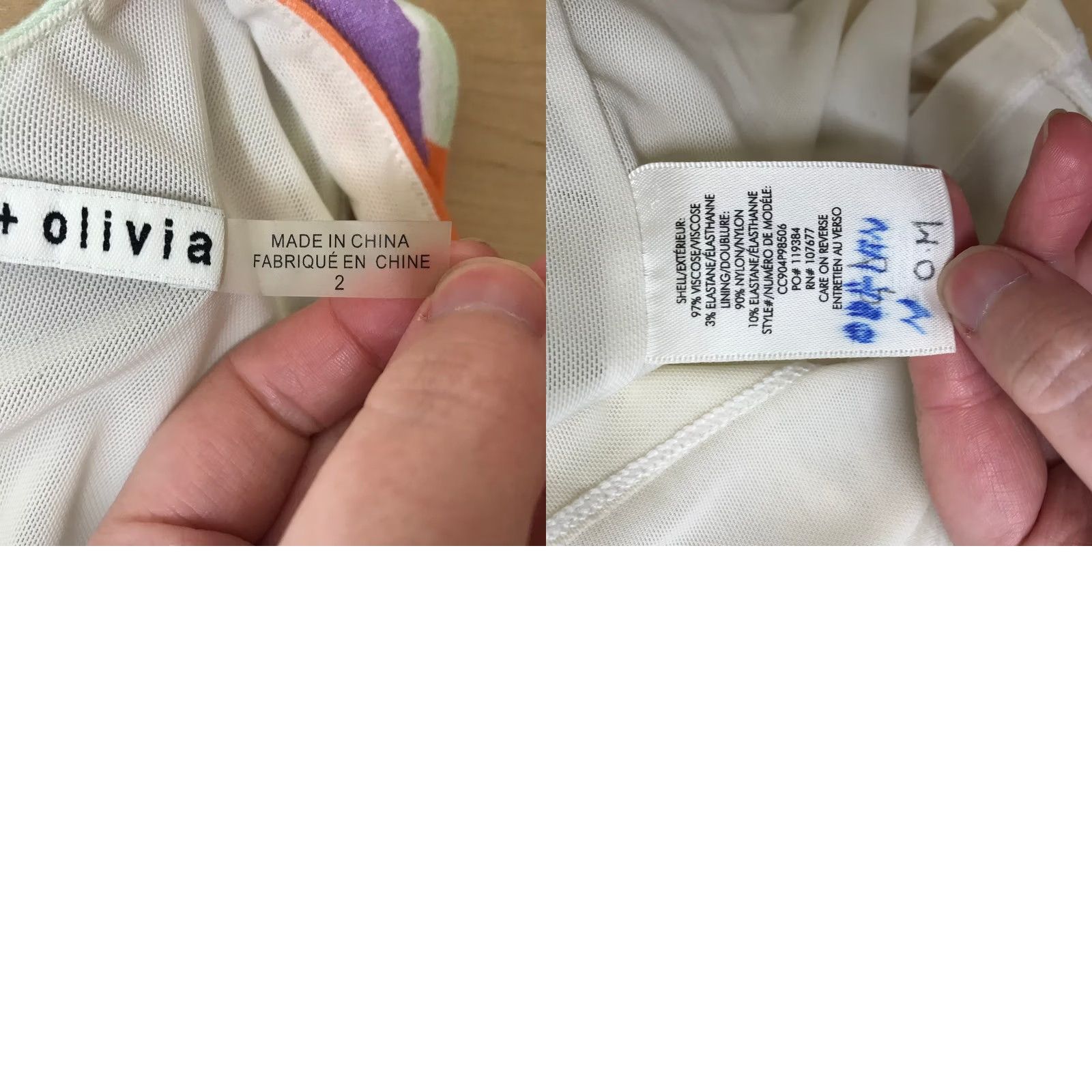 Alice + Olivia Alice + Olivia Abstract Geometric Print Bodycon Midi Dress Multicolor Size 2 Size XS / US 0-2 / IT 36-38 - 8 Thumbnail