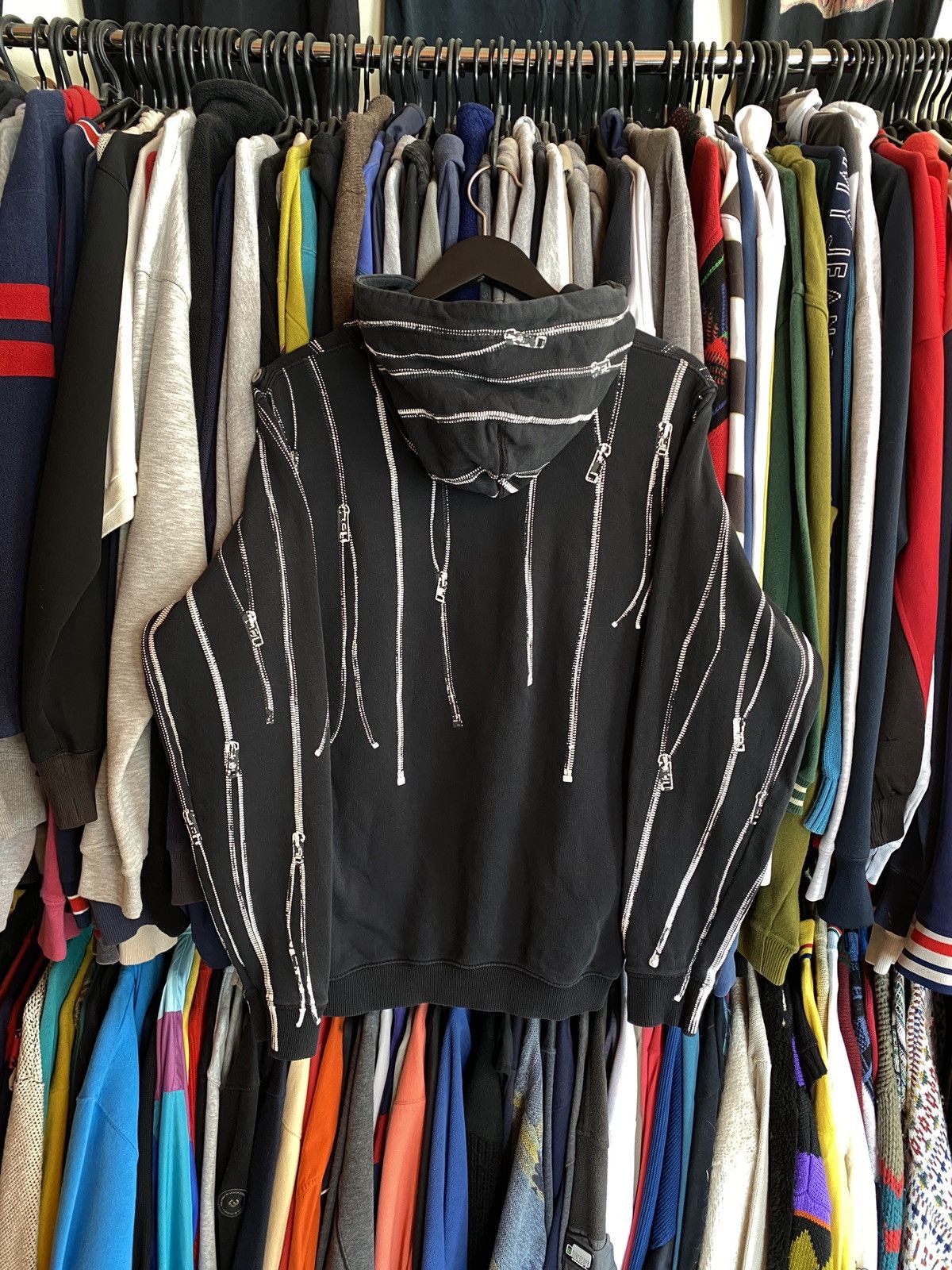 Diesel VINTAGE DIESEL ZIP PRINT HOODIE AVANT GARDE Size US S / EU 44-46 / 1 - 7 Thumbnail
