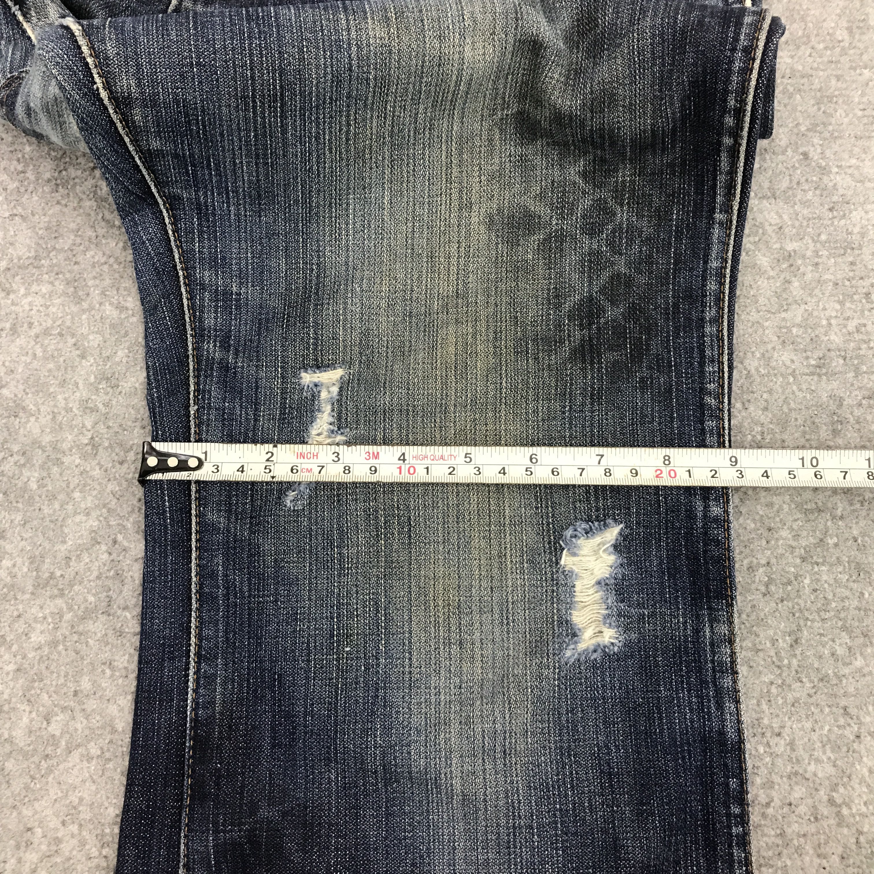 Japanese Brand × Wrangler Flared wrangler style value bootcut Denim jeans pants Size US 31 - 13 Thumbnail