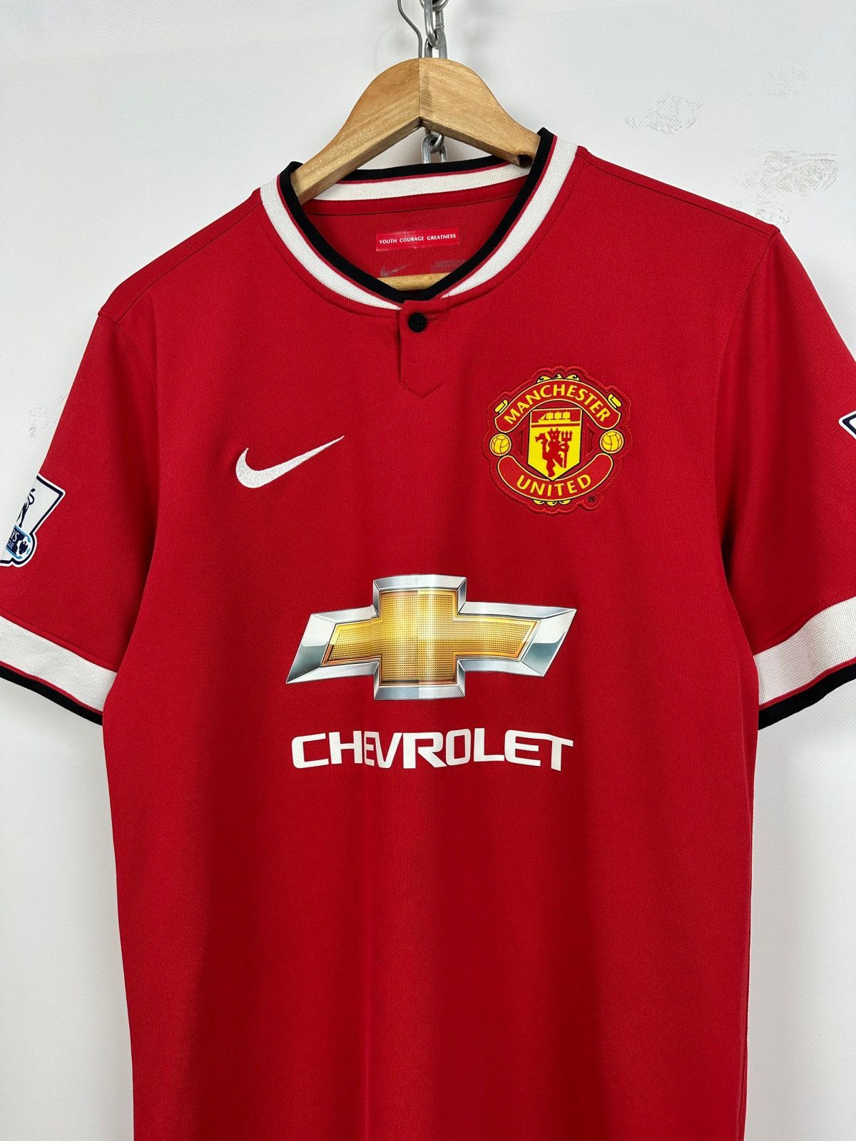 Nike 2014/15 Nike Manchester United Di Maria #7 Soccer Jersey Size US S / EU 44-46 / 1 - 3 Thumbnail