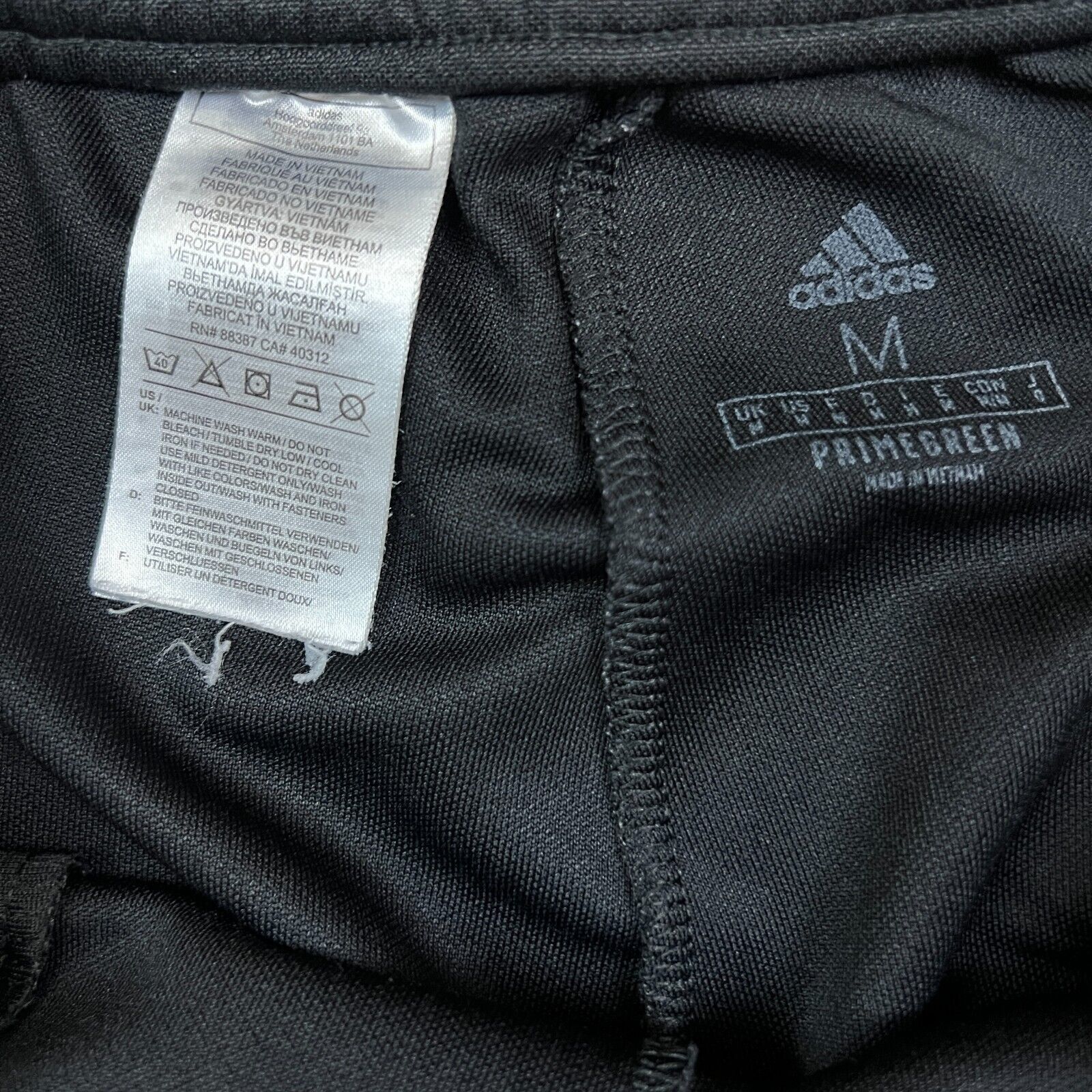 Adidas × Vintage Adidas Track Pants Medium Stripes Spell Out Training Jogger Size US 30 / EU 46 - 9 Thumbnail