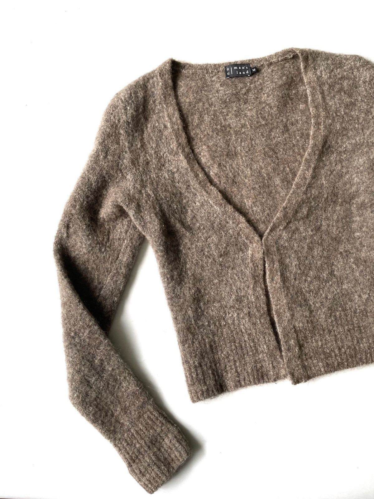 Other No Men’s Land Women Mohair Cardigan Brown Color Made Italy Size M / US 6-8 / IT 42-44 - 2 Thumbnail