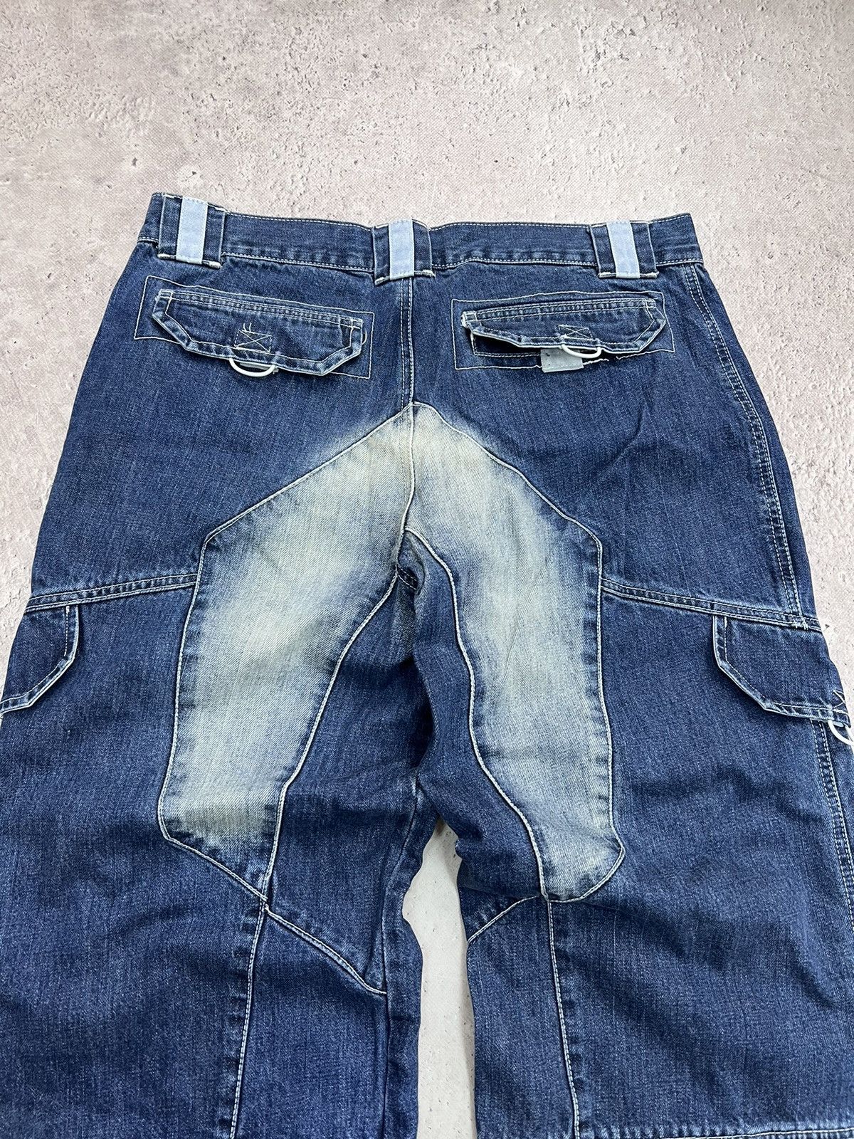 Japanese Brand × Vintage Jeans Dirty Pants faded crash BAGGY INCO STYLE Size US 32 / EU 48 - 14 Thumbnail