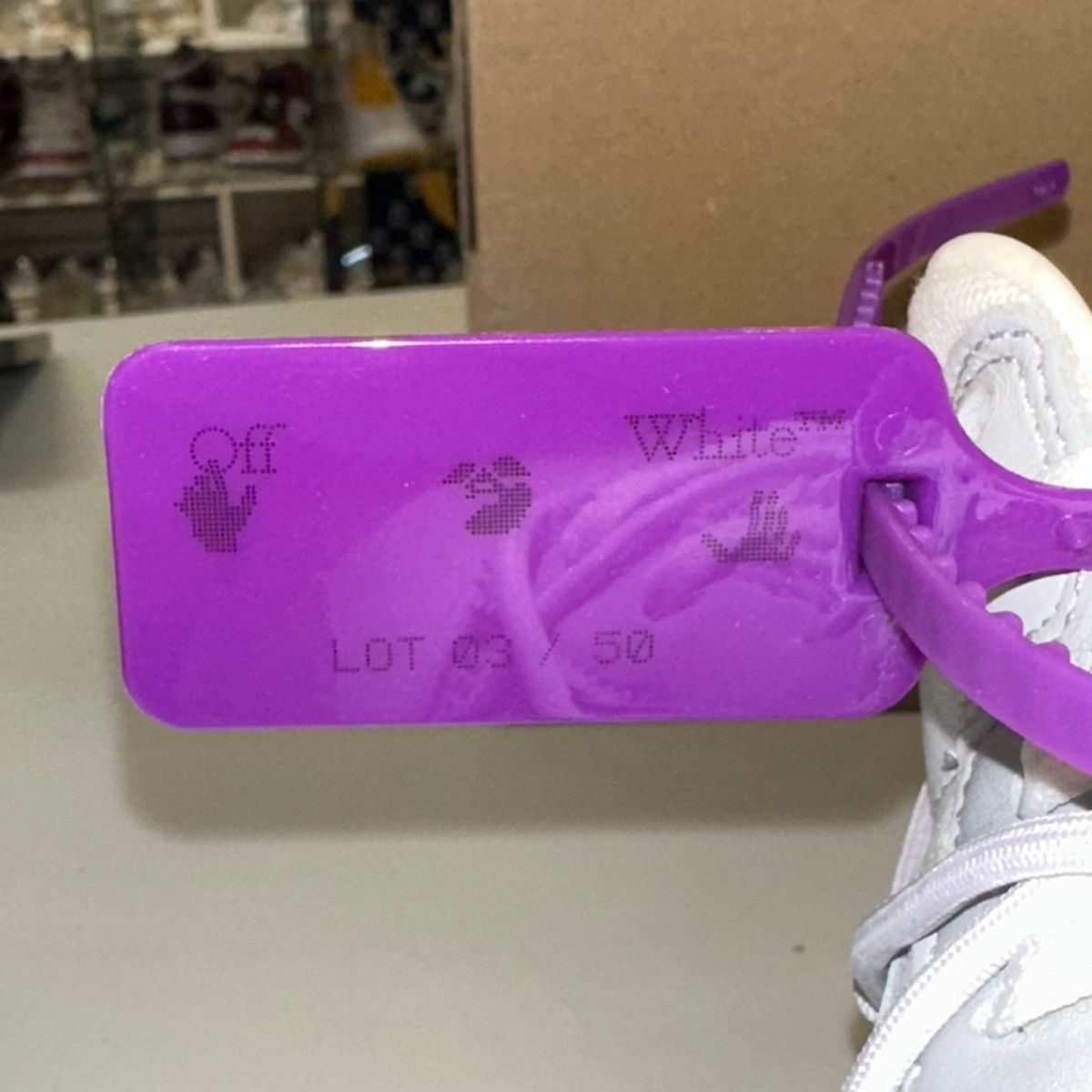 Nike × Off-White × Virgil Abloh Size 15 -Nike Off-White x Dunk Low Lot 03 of 50 - DM1602-118 Size US 15 / EU 48 - 7 Thumbnail