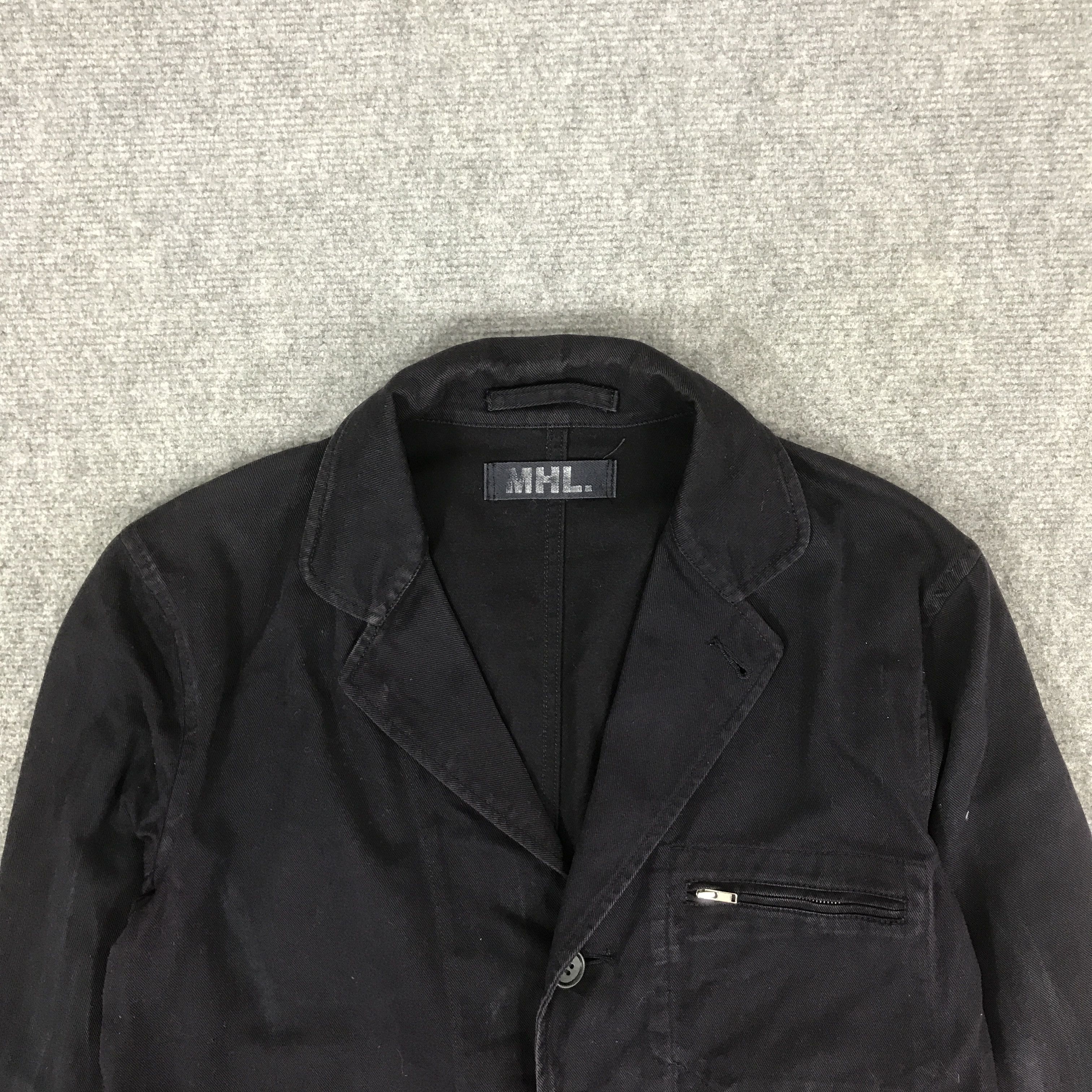 Margaret Howell MHL MARGARET HOWELL BUTTON NAVY JACKET K72B14 Size US M / EU 48-50 / 2 - 2 Thumbnail