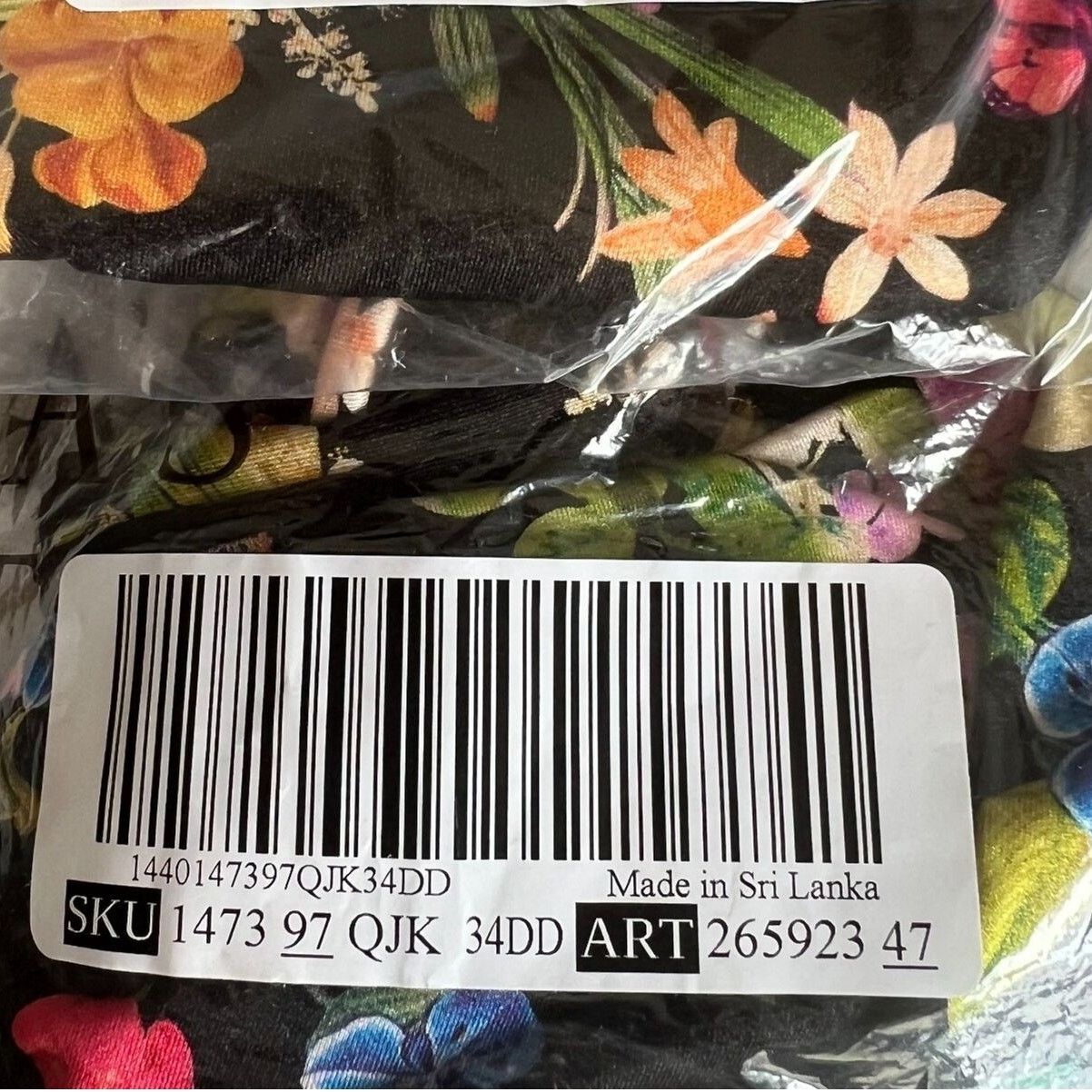 Victoria's Secret Victoria's Secret Birds of Paradise Bikini Top 34DD Size ONE SIZE - 8 Thumbnail