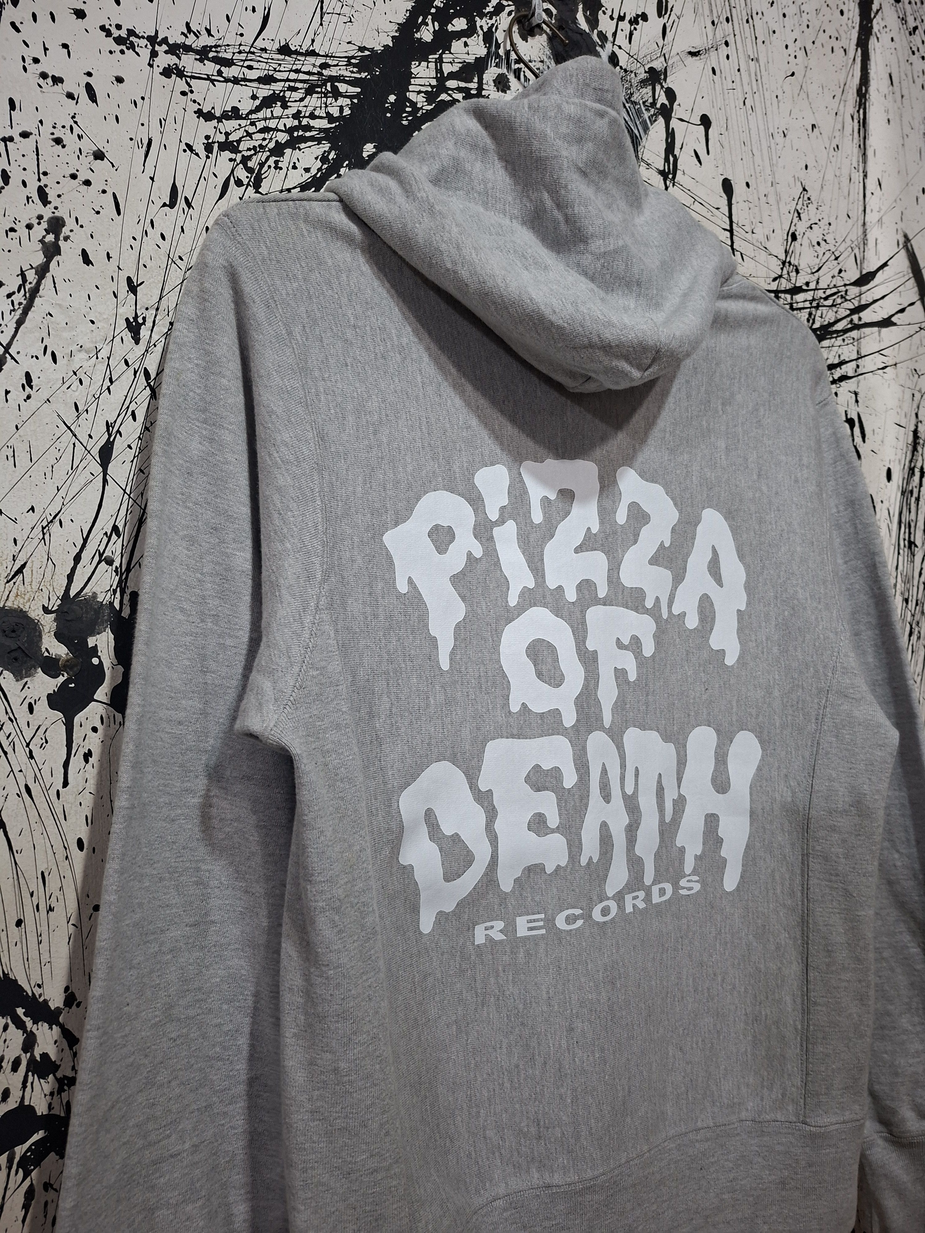 Japanese Brand PIZZA OF DEATH RECORDS MERCHANDISE REVERSWIFT HOODIE Size US S / EU 44-46 / 1 - 2 Thumbnail