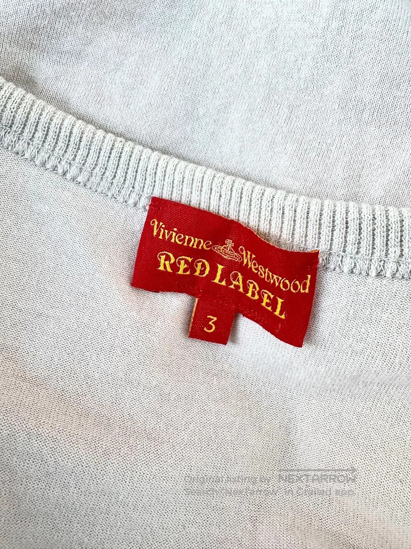 Vivienne Westwood Vivienne Westwood White Top with 3/4 Sleeves. Size L / US 10 / IT 46 - 9 Thumbnail