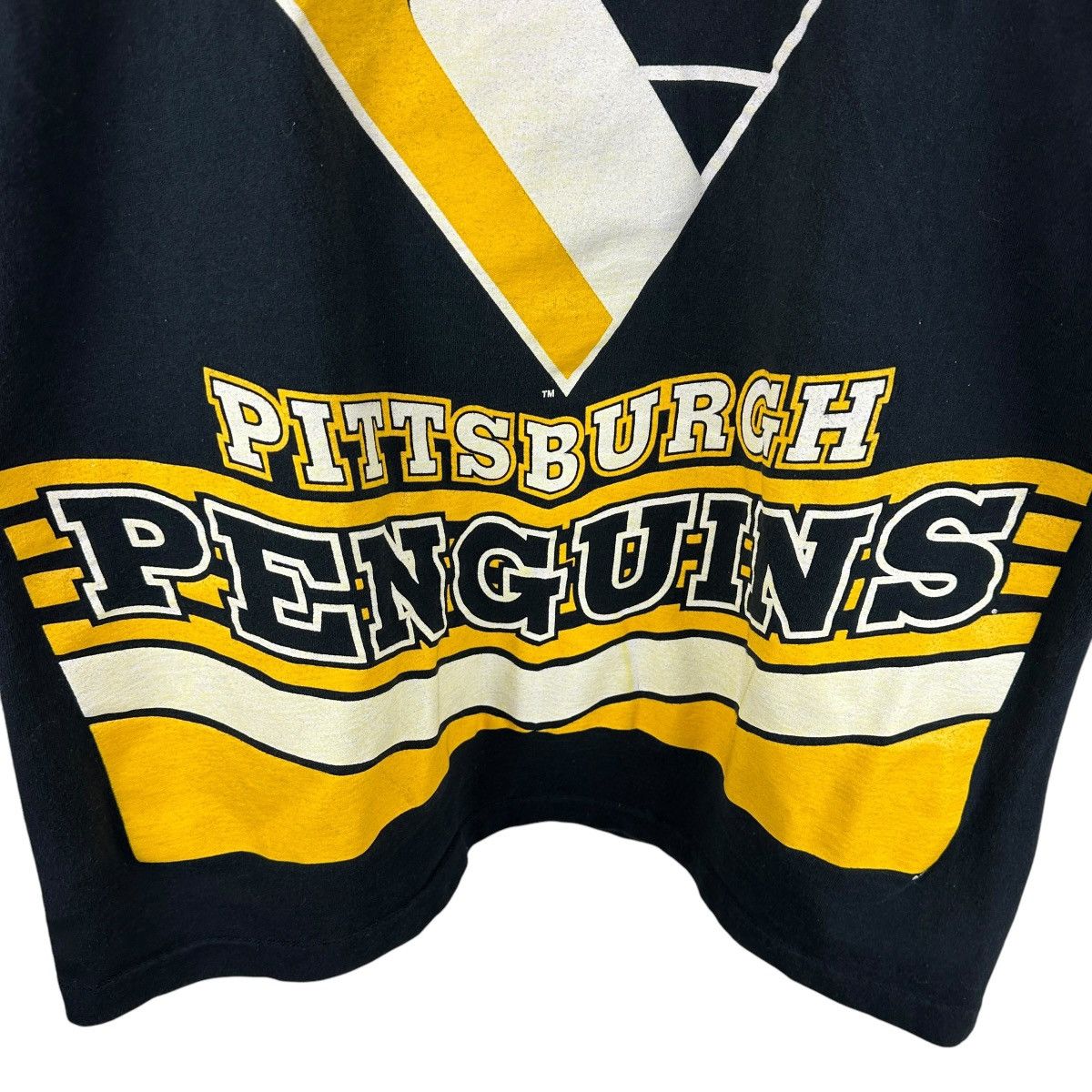 Salem Sportswear × Vintage Vintage 90s Salem Sportswear Pittsburgh Penguins Shirt Size US L / EU 52-54 / 3 - 4 Thumbnail