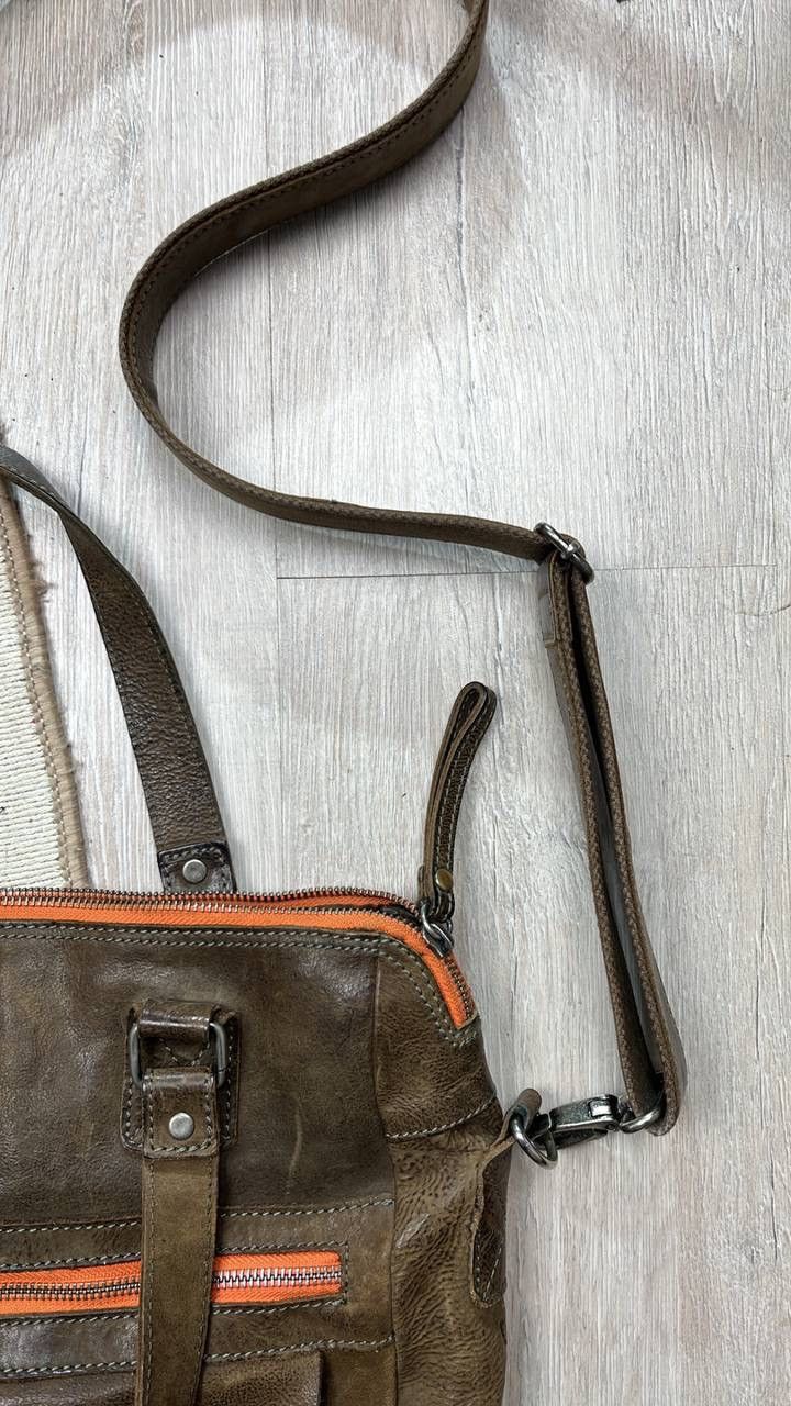 Leather × Vintage Rare Vintage Leather Coboys Bag shoulder bag Size ONE SIZE - 5 Thumbnail