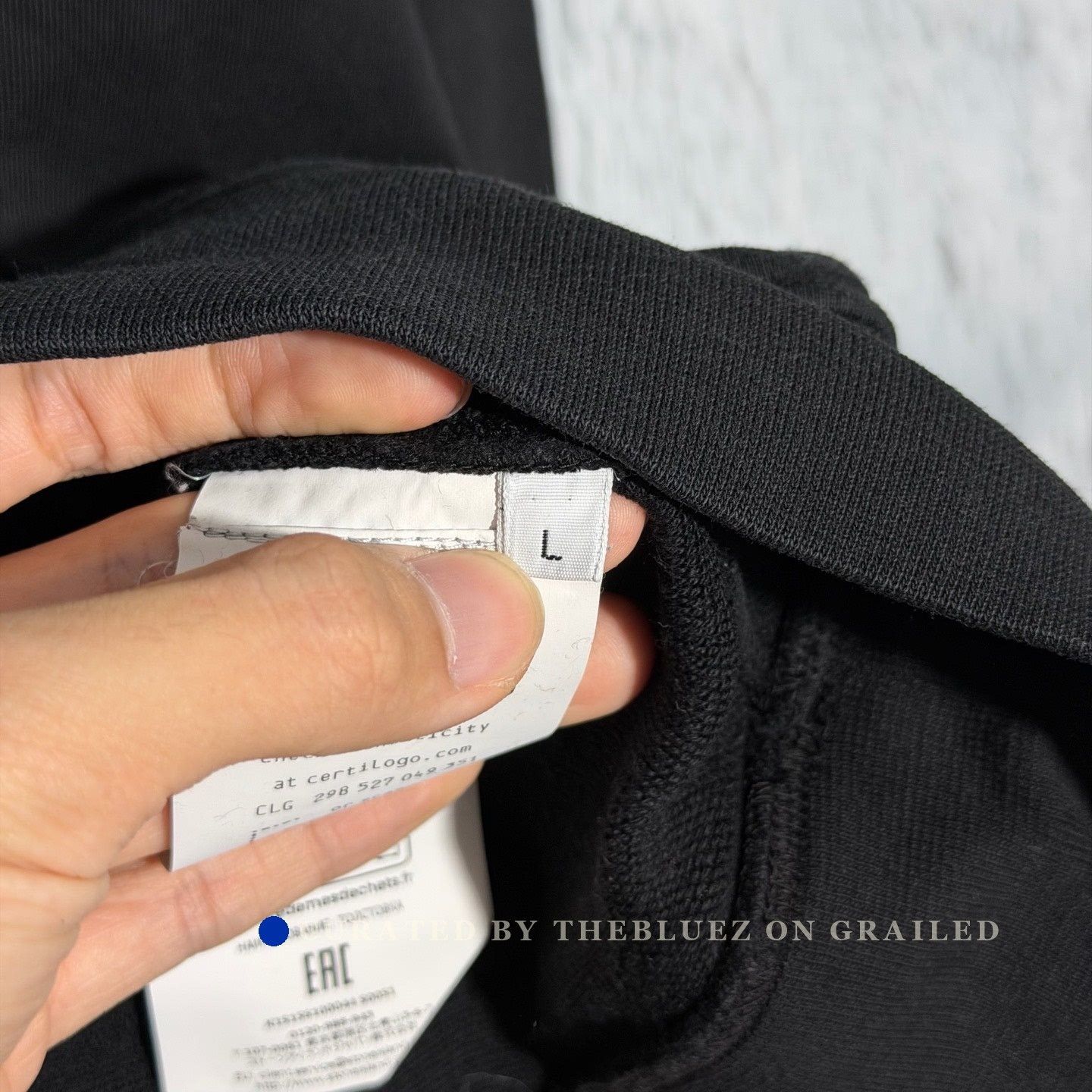 Stone Island Stone Island 25SS Basic Crewneck Sweatshirt Size US L / EU 52-54 / 3 - 7 Thumbnail