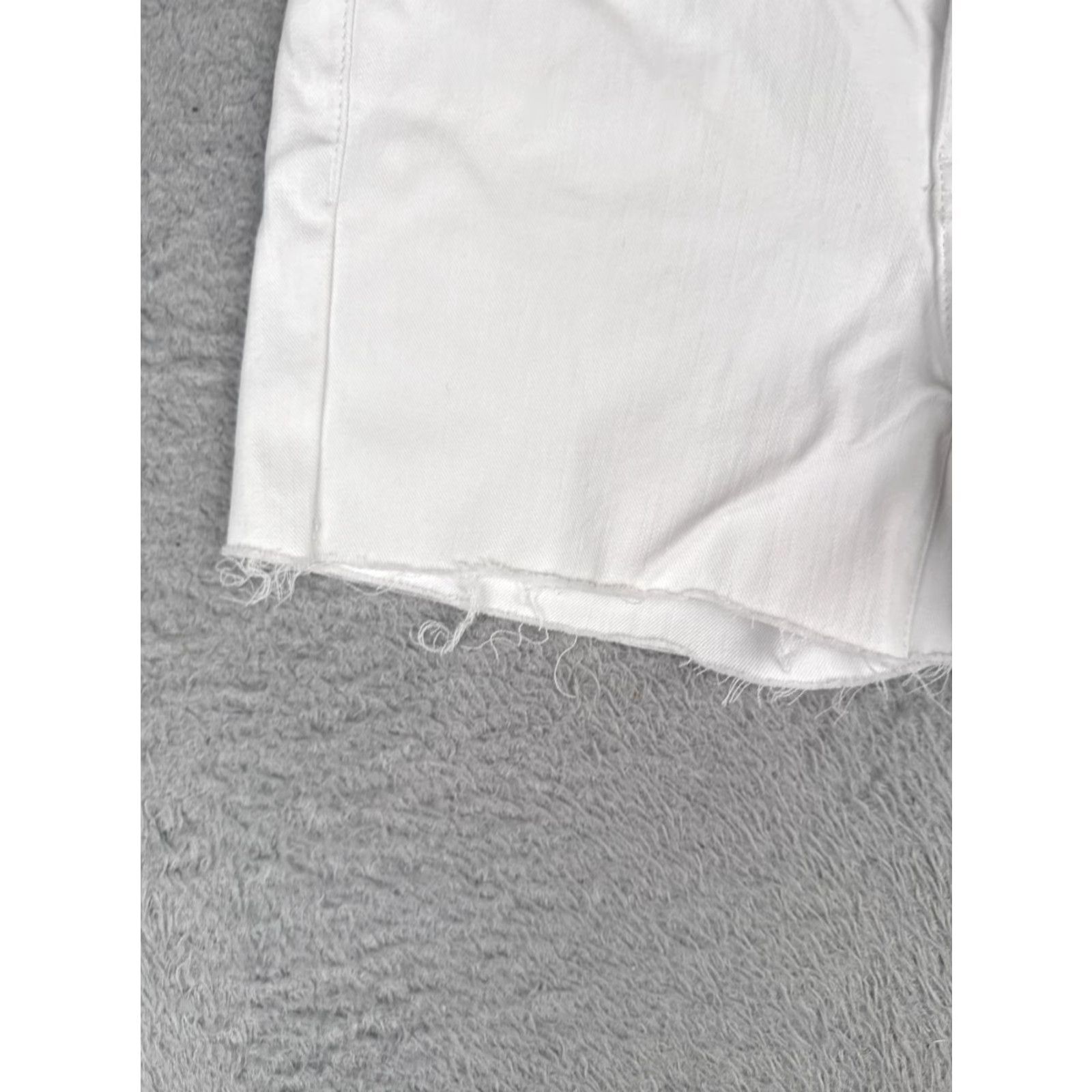 Ralph Lauren Lauren Ralph Lauren Shorts Women 00 White LRL Cutoff Denim Cotton Black Label Size 24" / US 00 / IT 34 - 3 Thumbnail