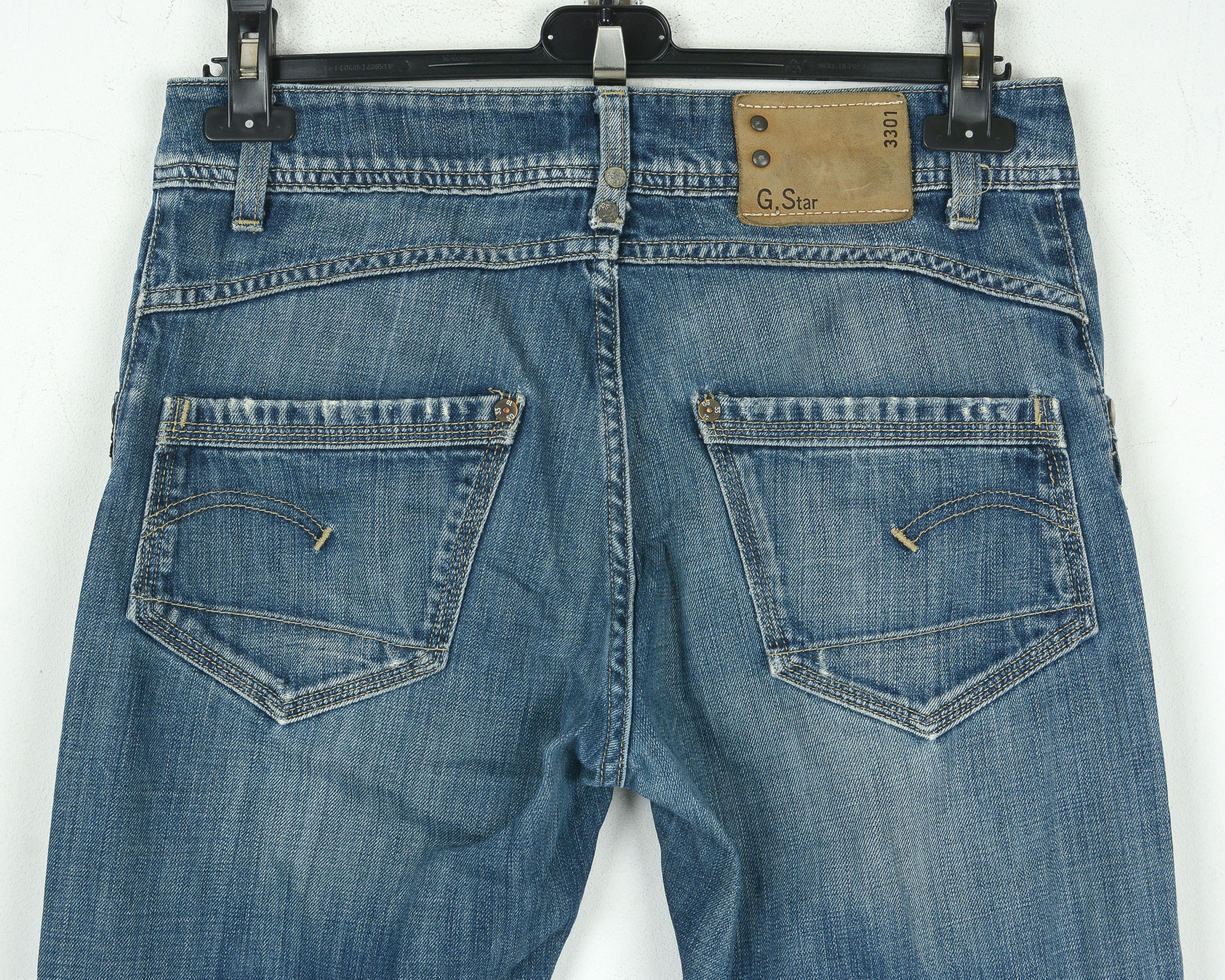 G-Star Women Jack Straight Jeans Denim Pants Trousers W27 L34 Size 27" / US 4 / IT 40 - 4 Thumbnail