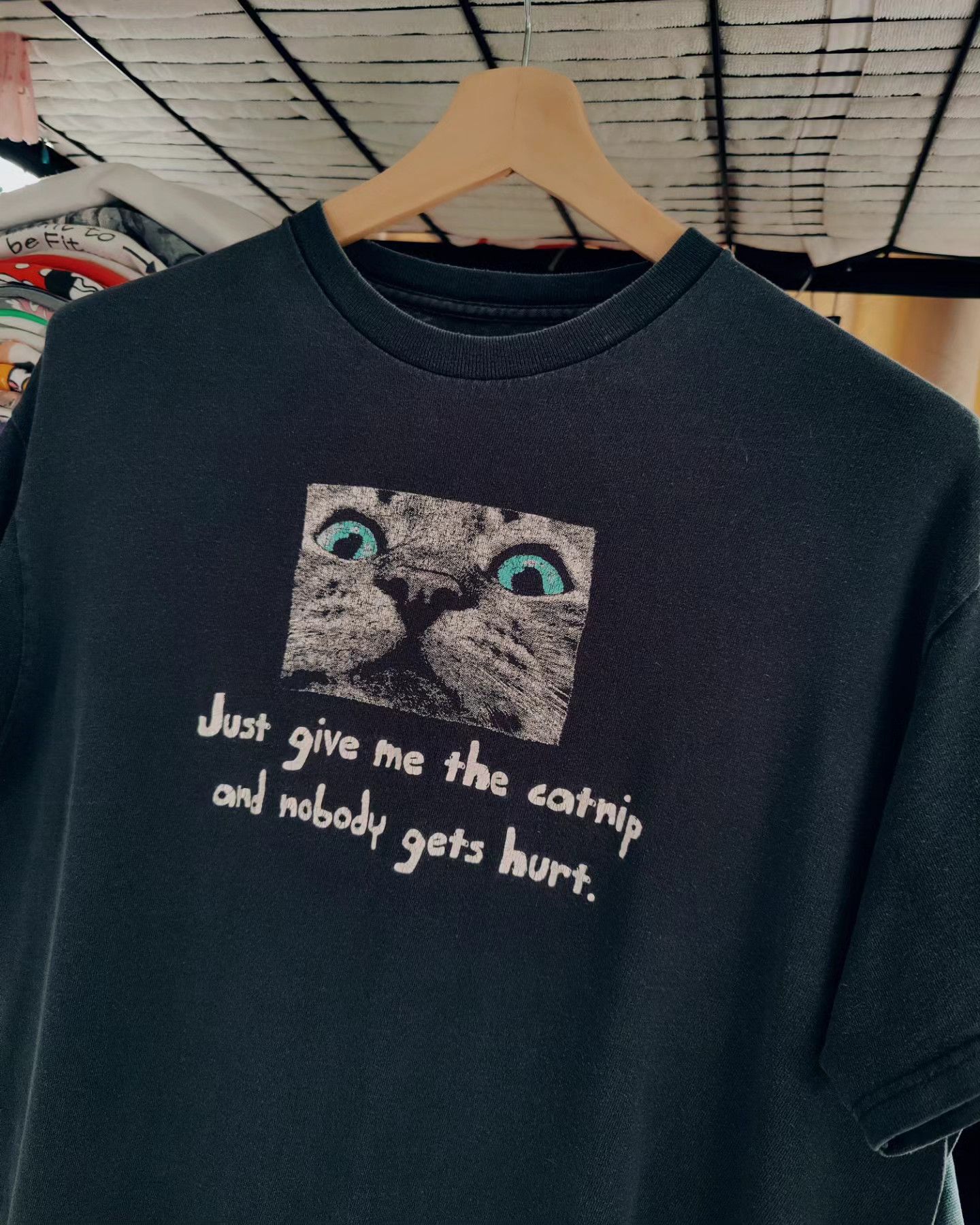 Vintage 😼 Gimme the Catnip Size US L / EU 52-54 / 3 - 1 Thumbnail