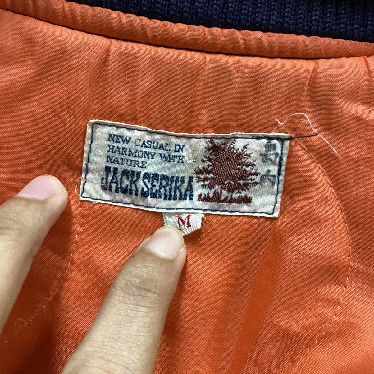 Vintage Vintage JACK SERIKA USAF MA-1 Flight Bomber Jacket Size US M / EU 48-50 / 2 - 13 Thumbnail
