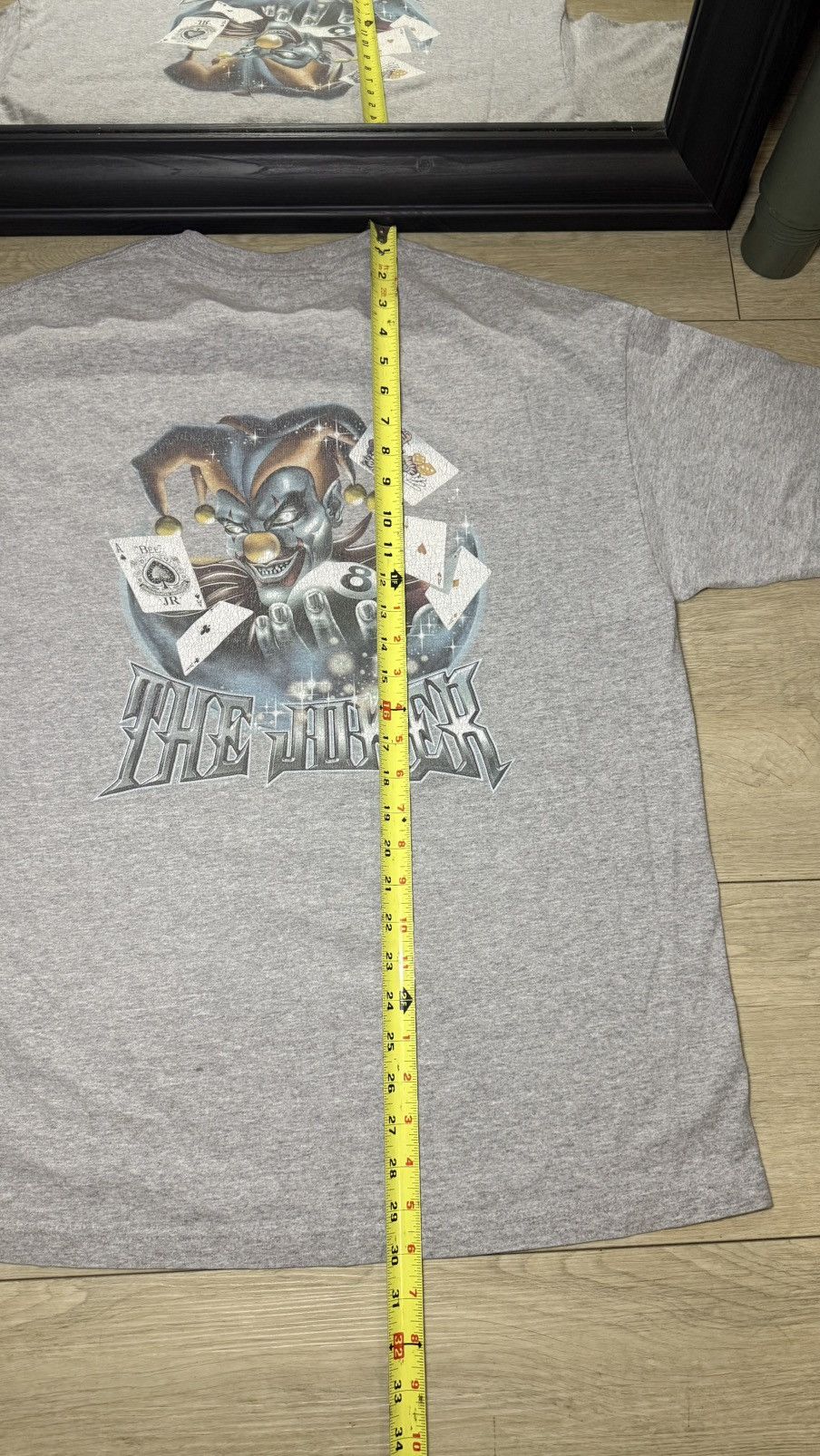 JNCO Y2K 1990s Joker Tattoo Chicano Prison Art Style Shirt Size US XL / EU 56 / 4 - 5 Thumbnail